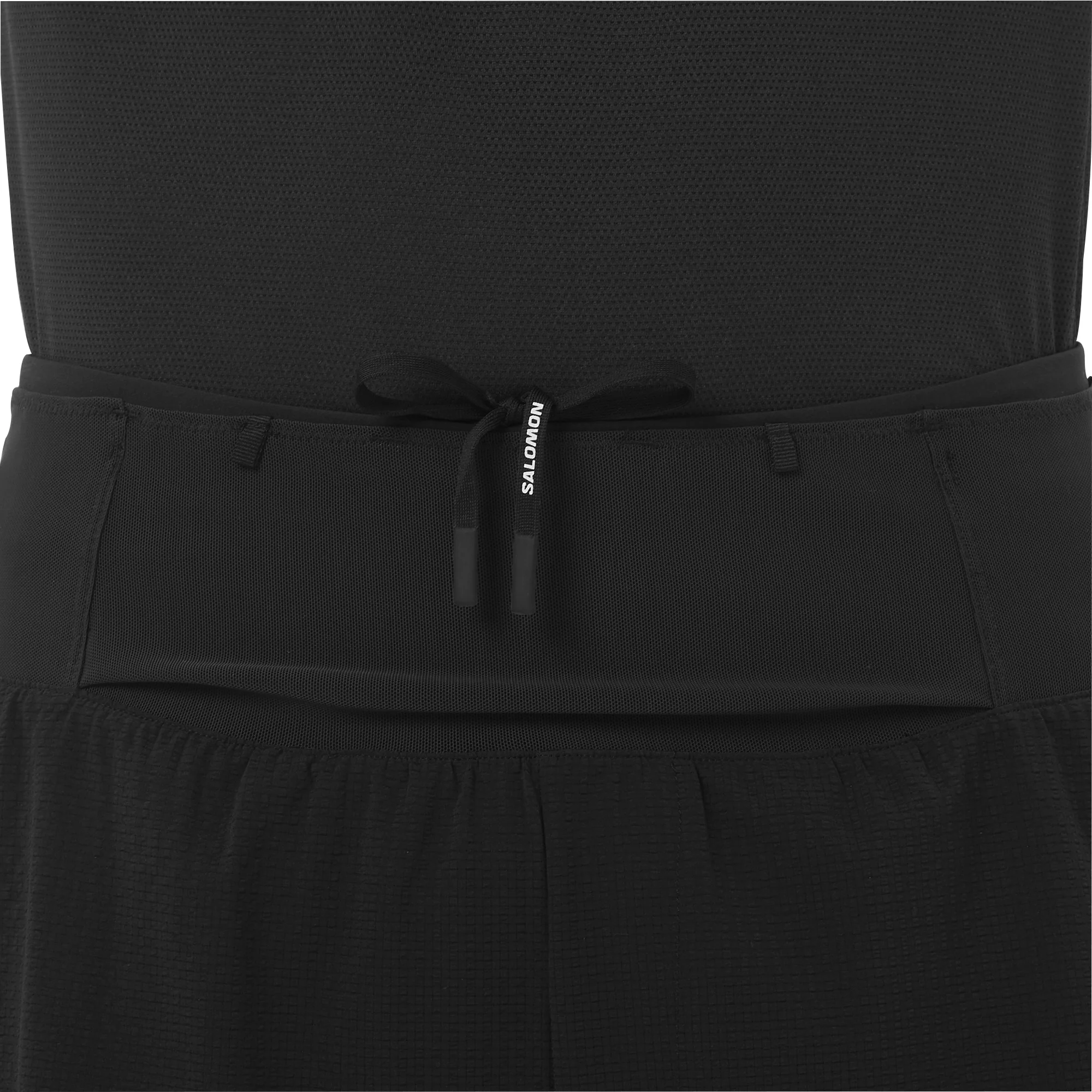 Salomon 5 Inch Sense Aero Trail 2 In 1 Mens Running Shorts - Black - Image 5