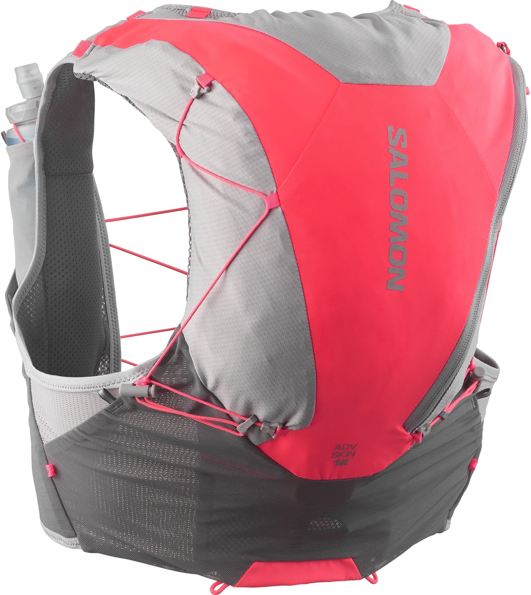 Salomon ADV Skin 12 V2025 Set Running Backpack - Grey - Image 2
