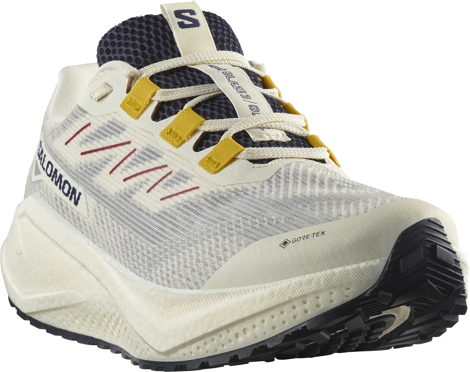 Salomon Aero Blaze 3 GRVL GORE-TEX Mens Trail Running Shoes - White - Image 6