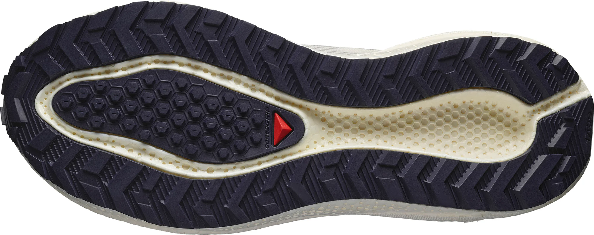 Salomon Aero Blaze 3 GRVL GORE-TEX Womens Trail Running Shoes - White - Image 2