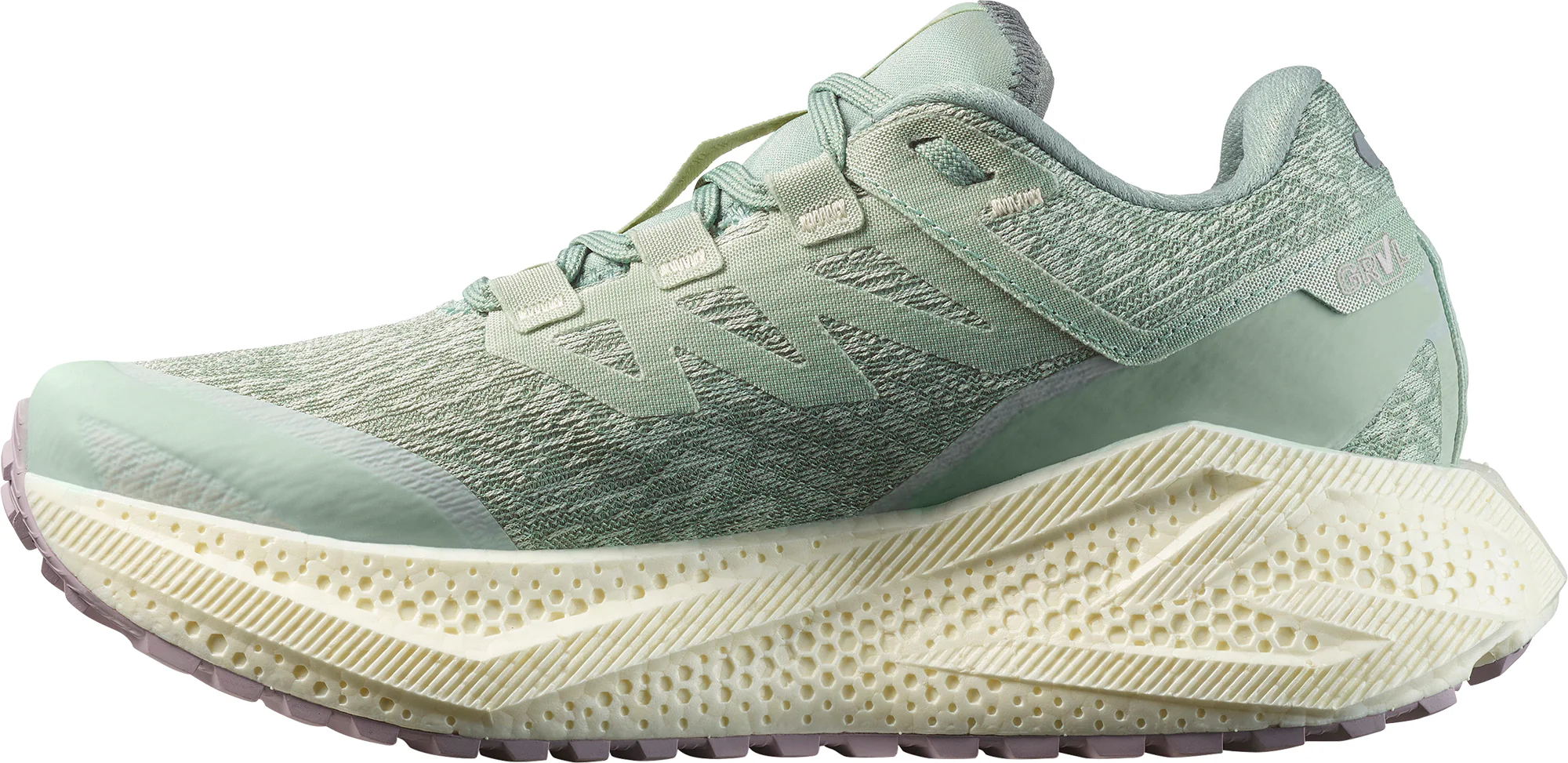 Salomon Aero Glide 3 GRVL Womens Trail Running Shoes - Green - Image 3