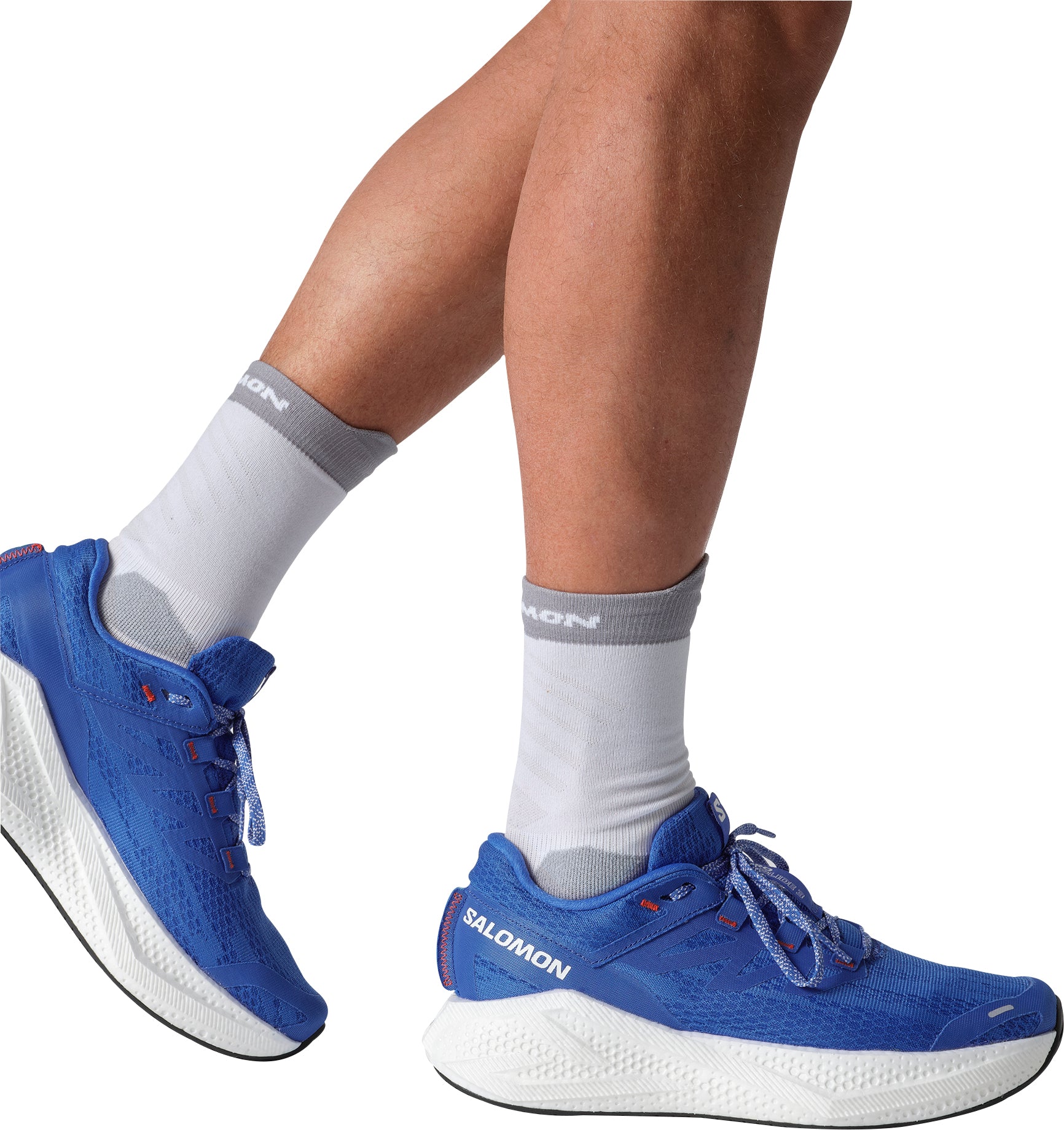 Salomon Aero Glide 3 Mens Running Shoes - Blue - Image 7