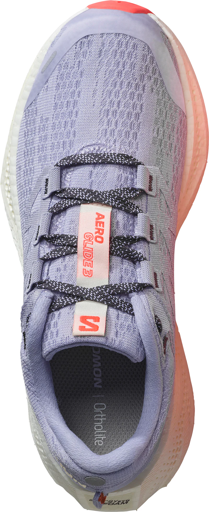Salomon Aero Glide 3 Womens Running Shoes - Purple - Image 4