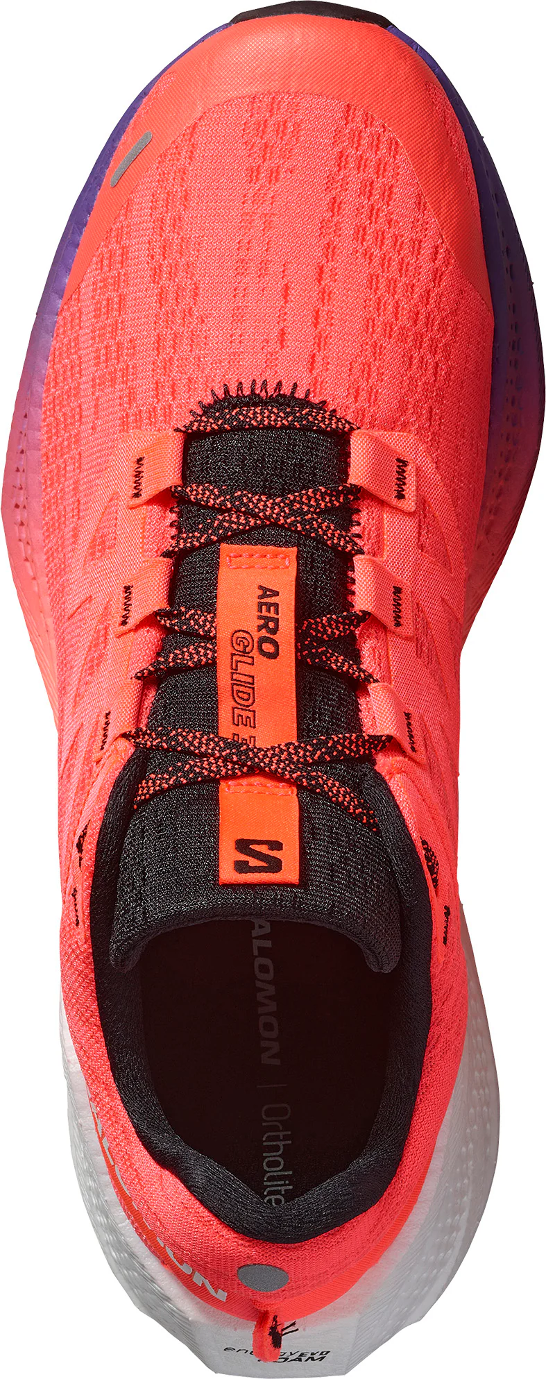 Salomon Aero Glide 3 Womens Running Shoes - Red - Image 4