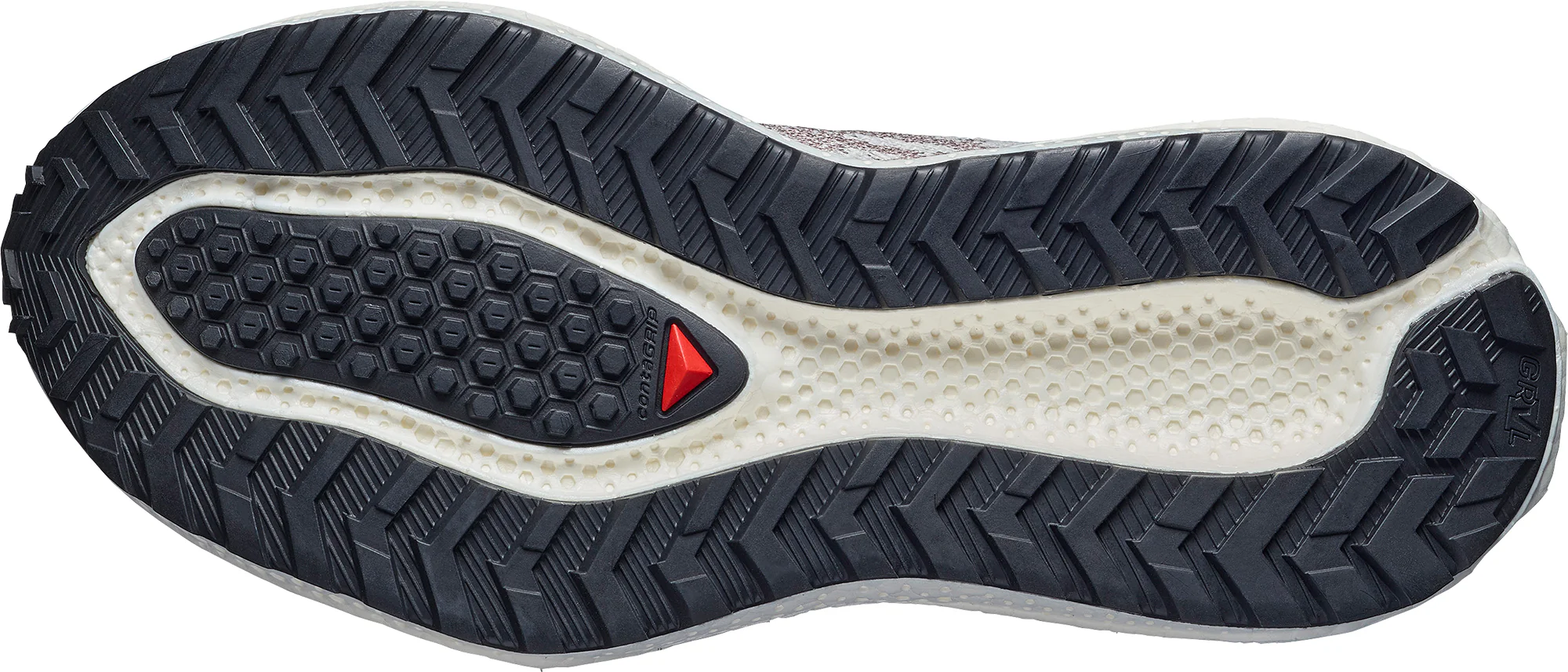 Salomon Aero Glide 4 GRVL Womens Trail Running Shoes - White - Image 2