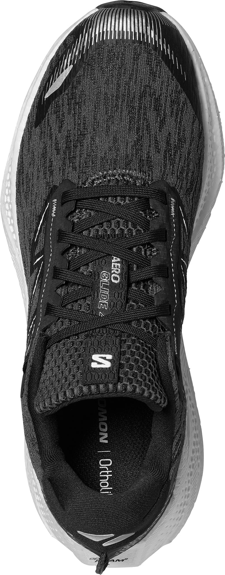 Salomon Aero Glide 4 Mens Running Shoes - Black - Image 4