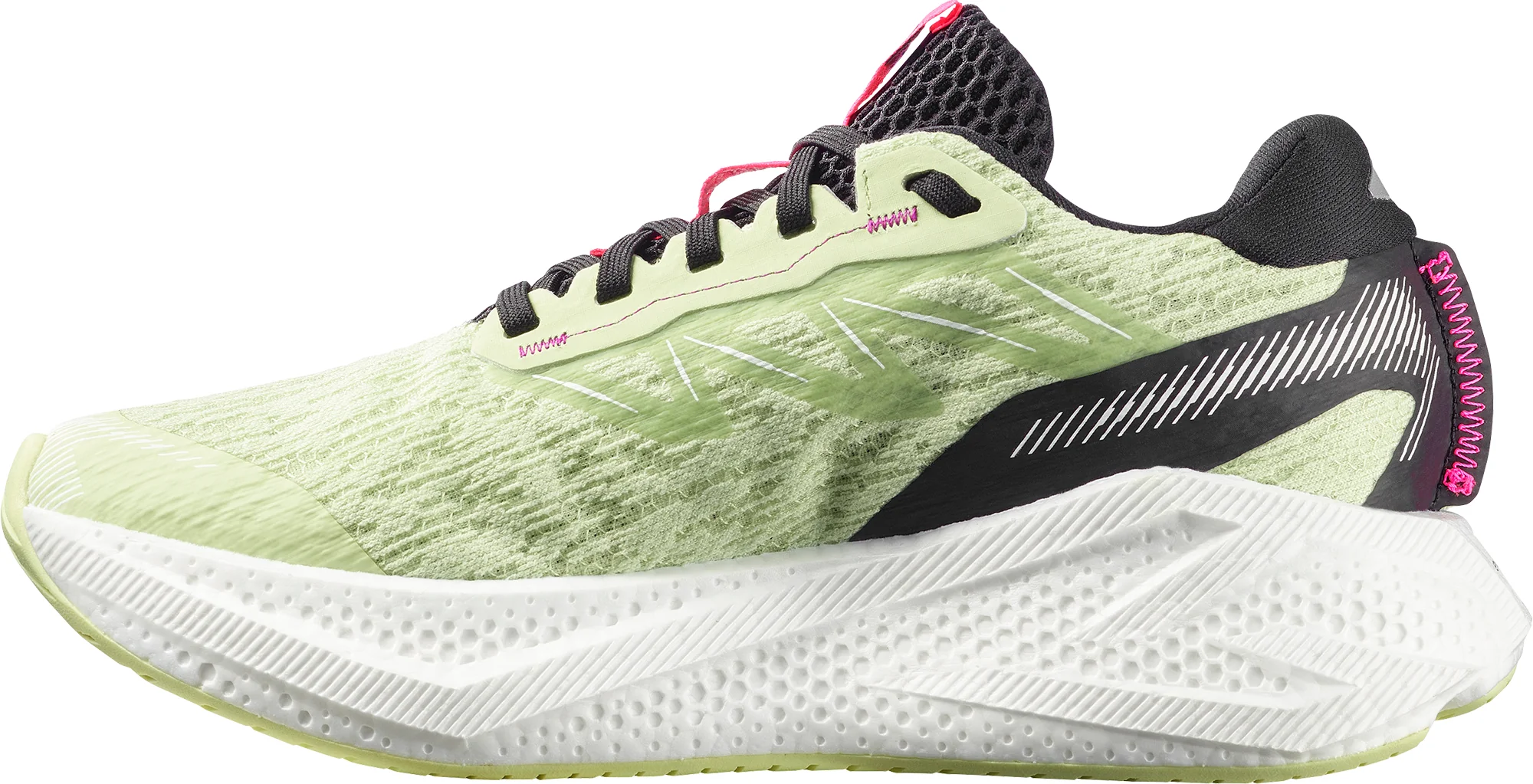Salomon Aero Glide 4 Womens Running Shoes - Green - Image 3