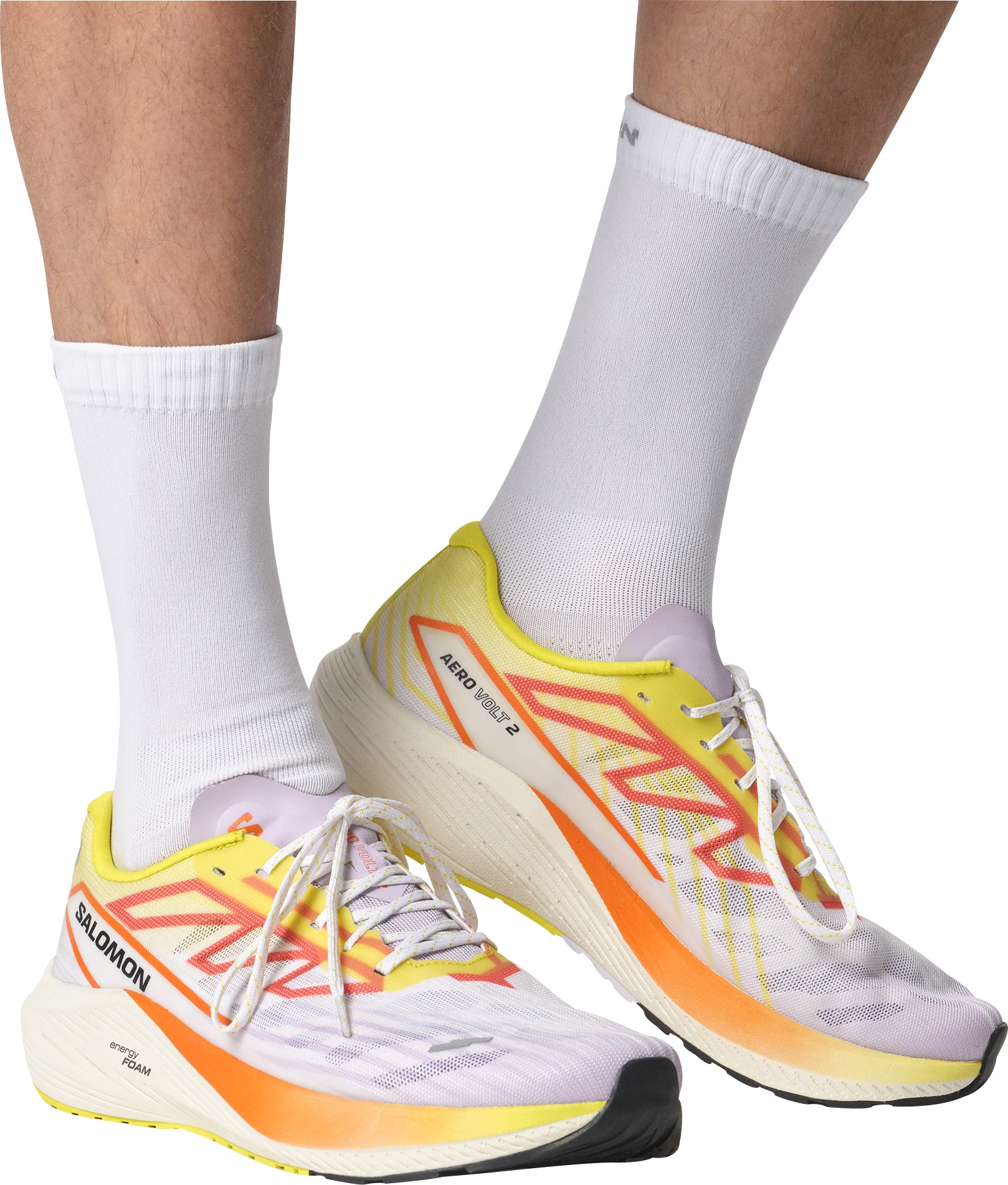 Salomon Aero Volt 2 Mens Running Shoes - White - Image 7