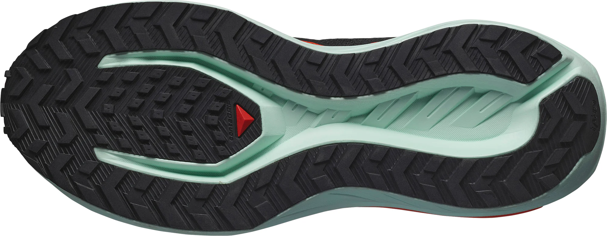 Salomon DRX DEFY GRVL Mens Trail Running Shoes - Black - Image 2