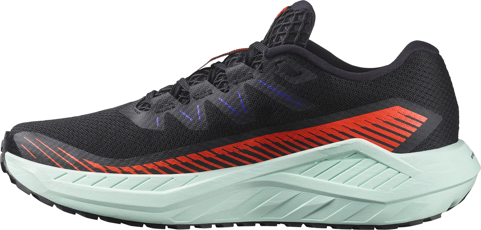Salomon DRX DEFY GRVL Mens Trail Running Shoes - Black - Image 3