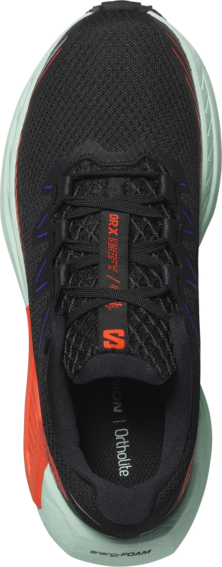Salomon DRX DEFY GRVL Womens Trail Running Shoes - Black - Image 4