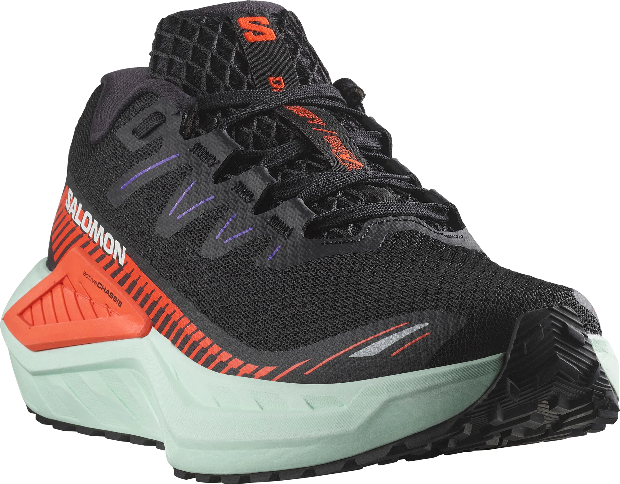 Salomon DRX DEFY GRVL Womens Trail Running Shoes - Black - Image 6