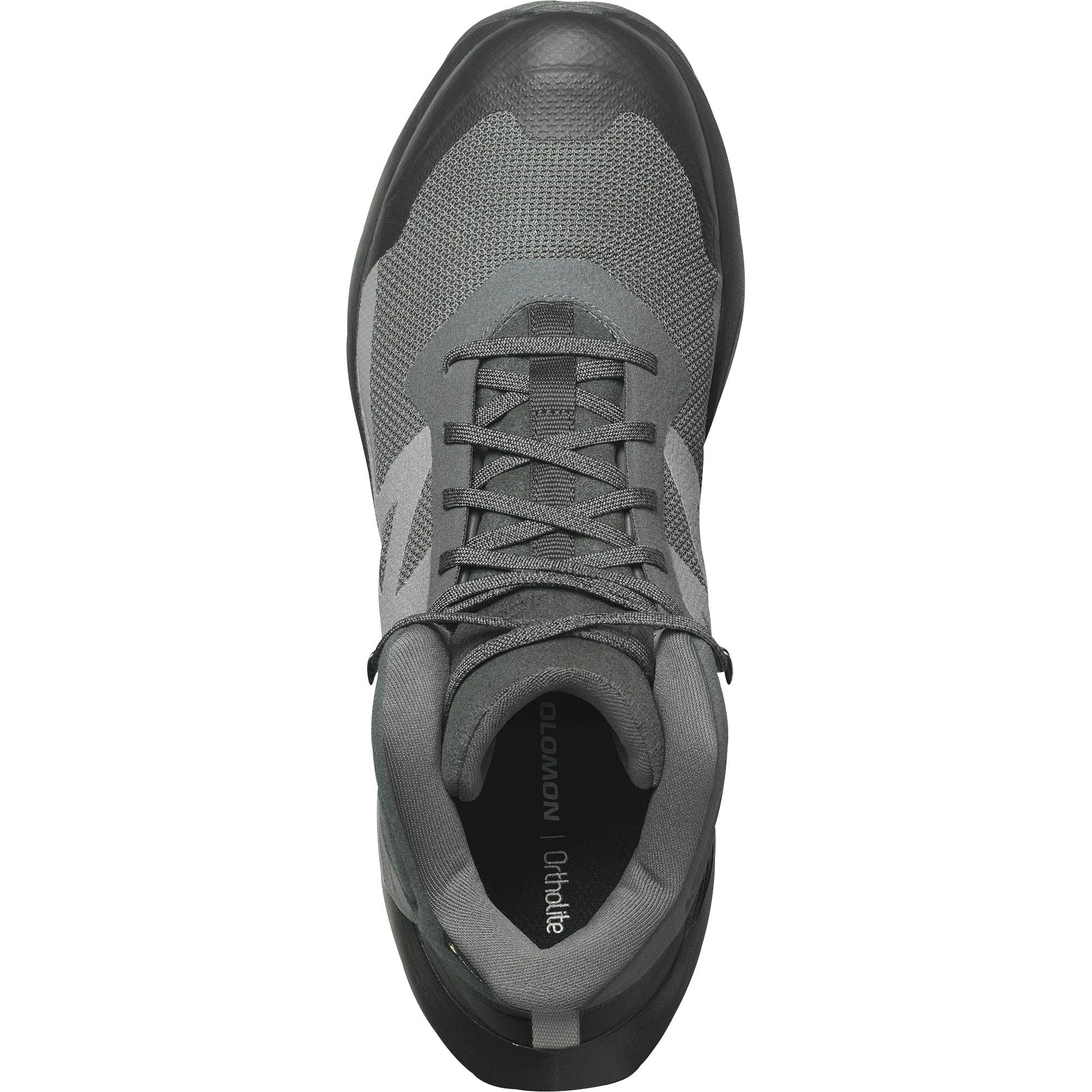 Salomon Elixir Activ Mid GORE-TEX Mens Walking Shoes - Grey - Image 4