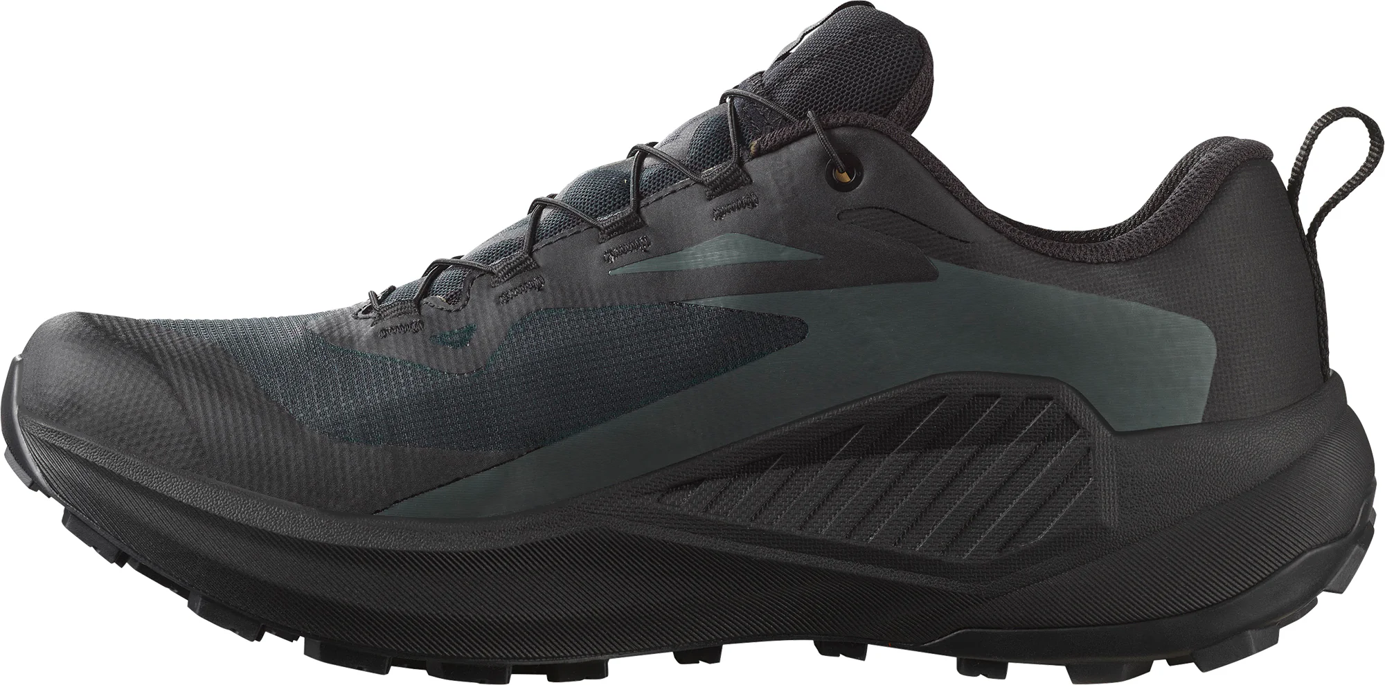 Salomon Genesis GORE-TEX Mens Trail Running Shoes - Black - Image 3