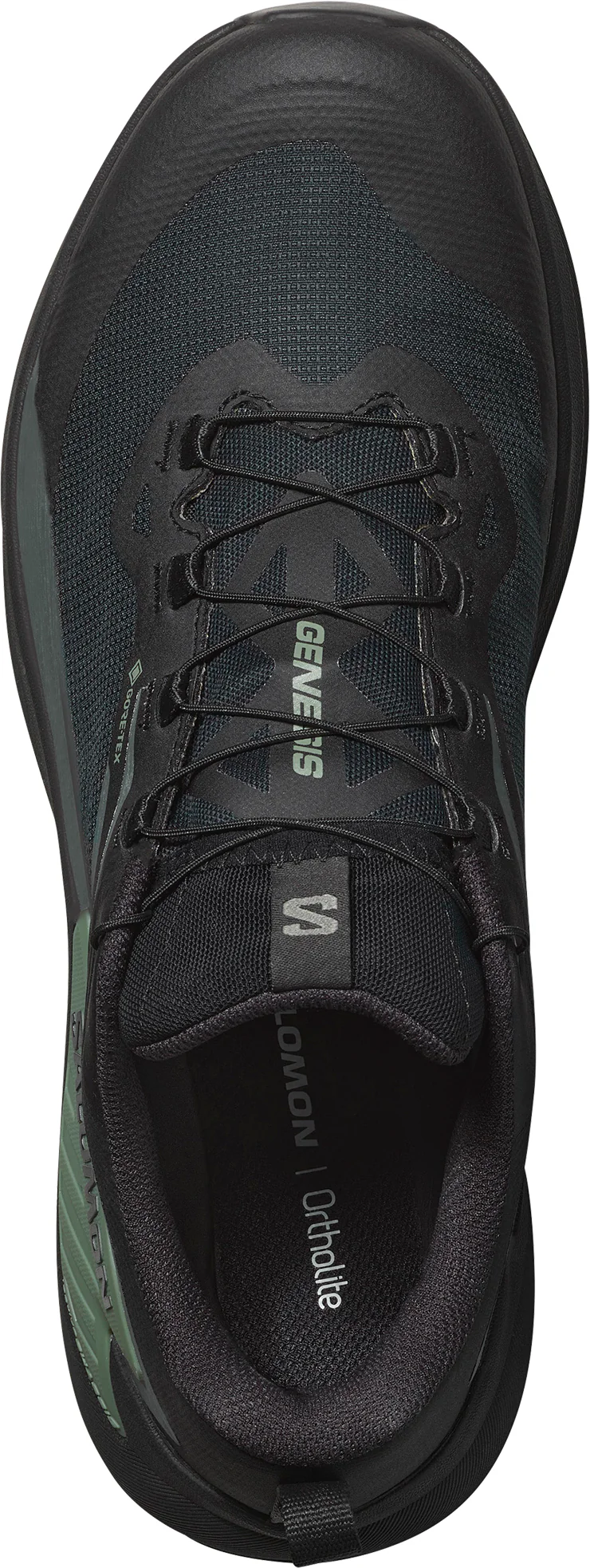 Salomon Genesis GORE-TEX Mens Trail Running Shoes - Black - Image 4