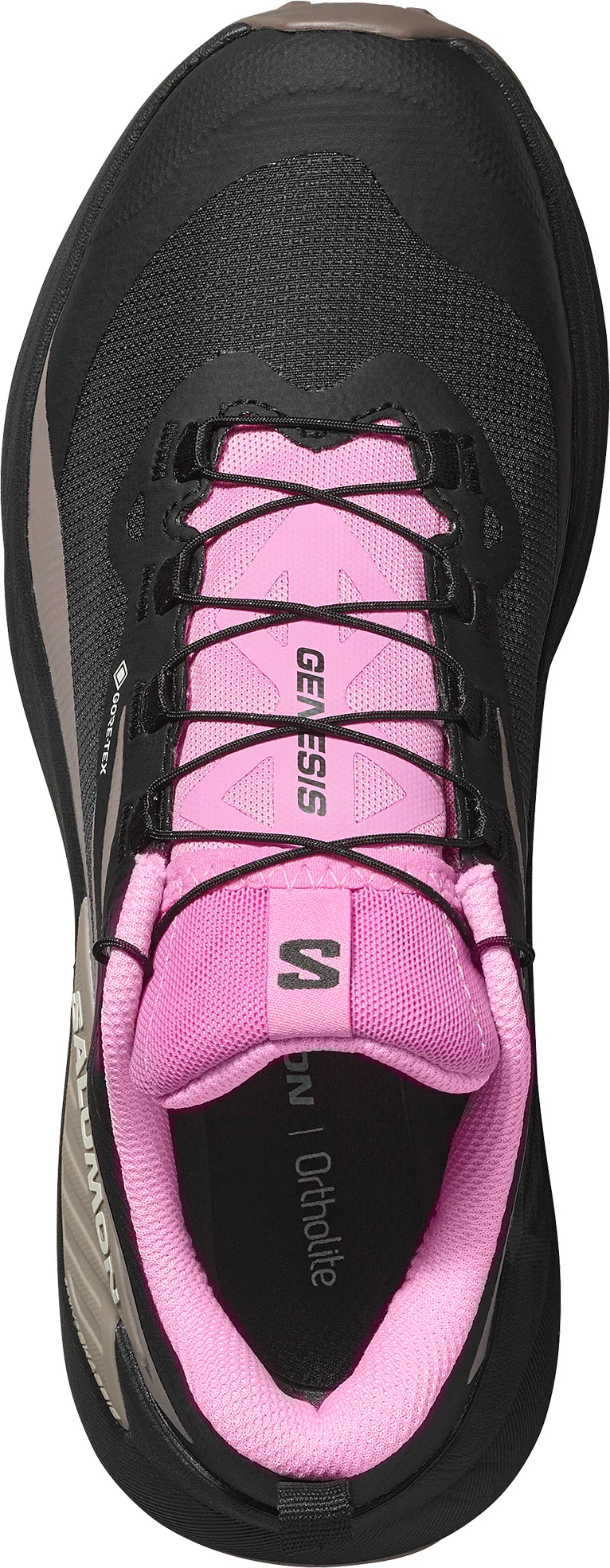 Salomon Genesis GORE-TEX Womens Trail Running Shoes - Black - Image 4