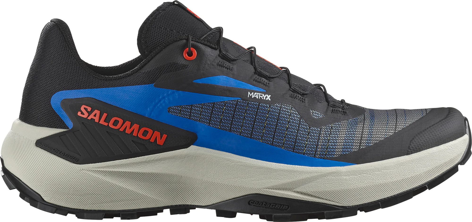 Salomon Genesis Mens Trail Running Shoes - Black