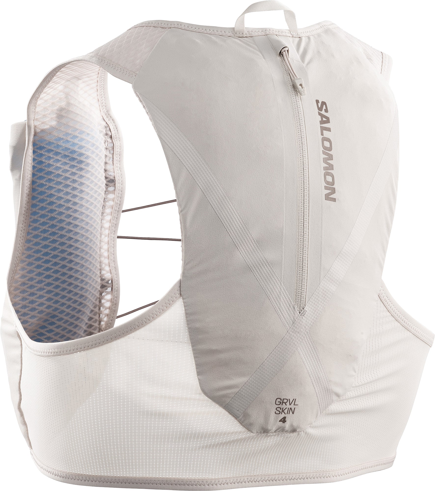 Salomon Gravel Skin 4 Set Running Backpack - Grey - Image 2