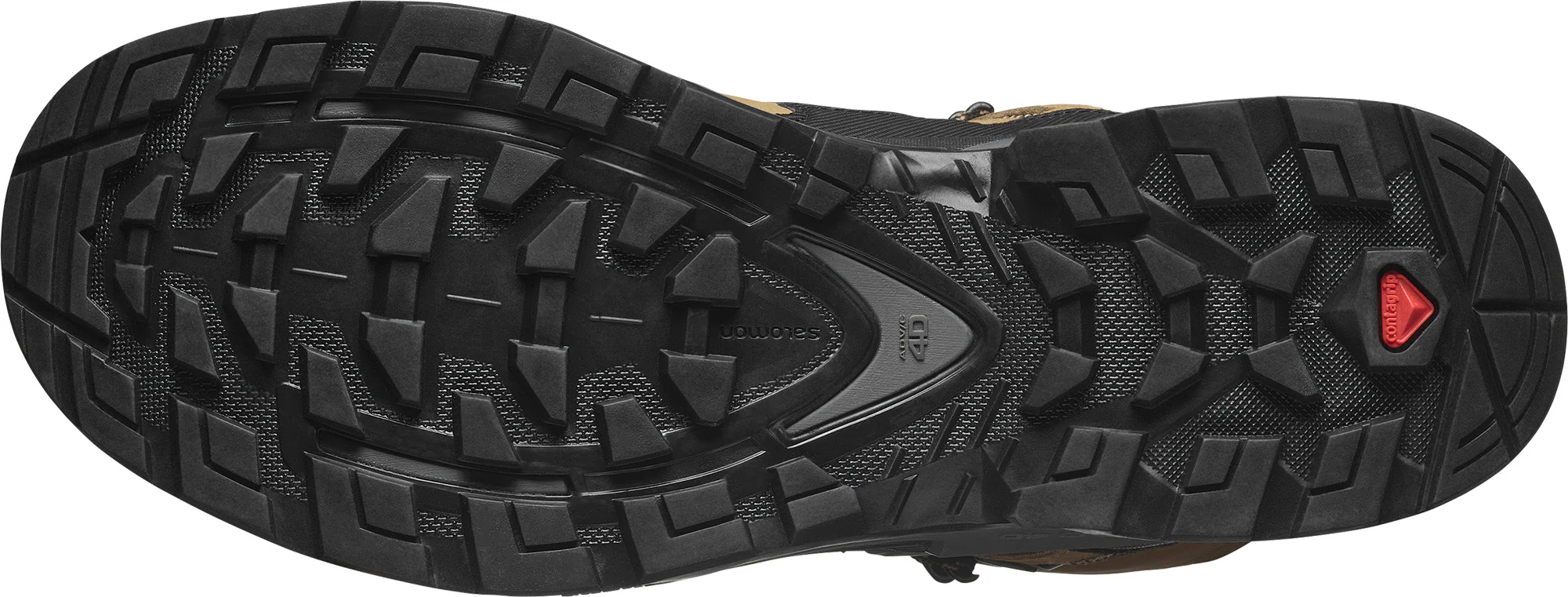 Salomon Quest 4 GORE-TEX Mens Walking Boots - Brown - Image 2