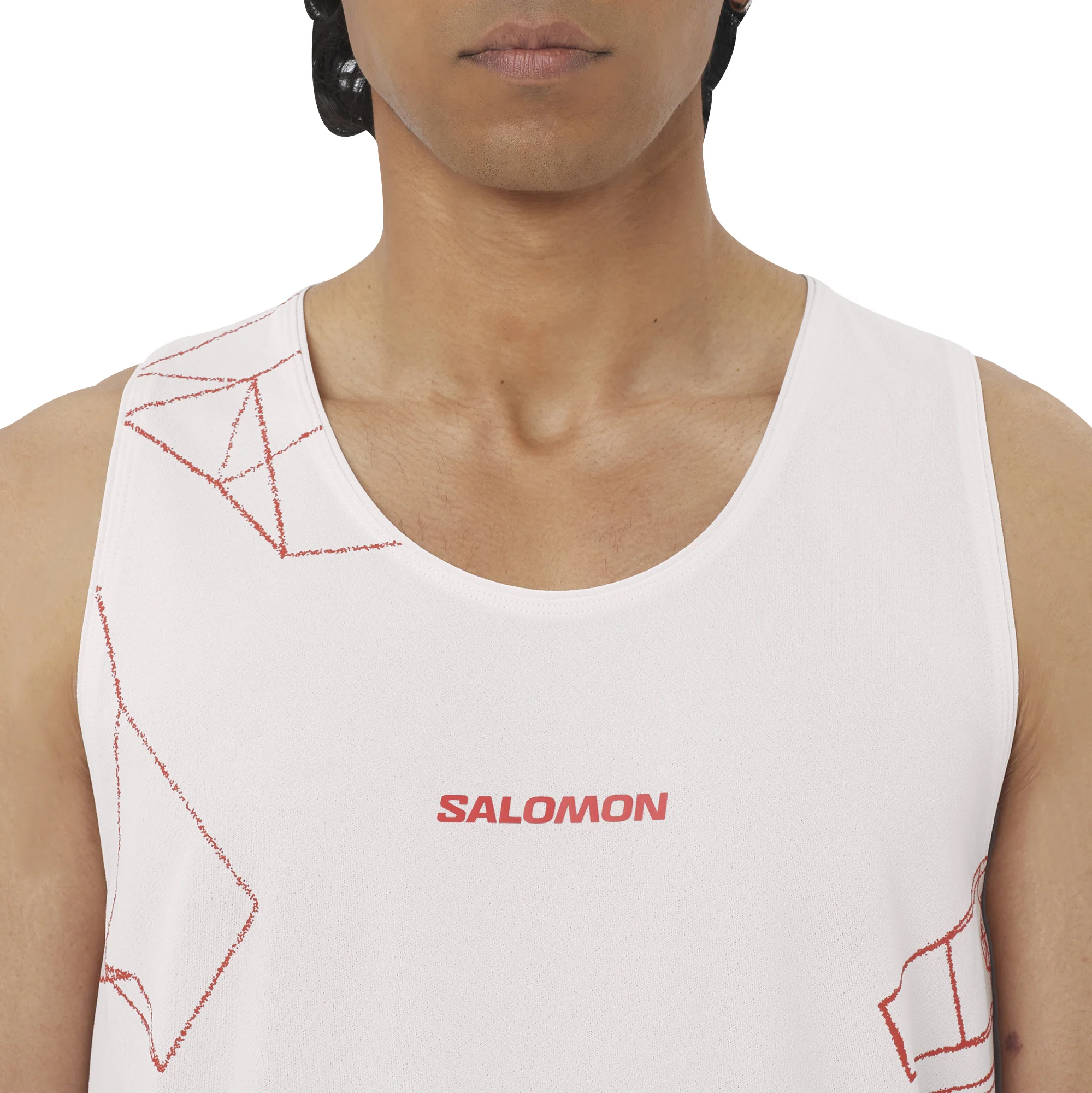Salomon S/LAB Speed Mens Running Vest - Cream - Image 3