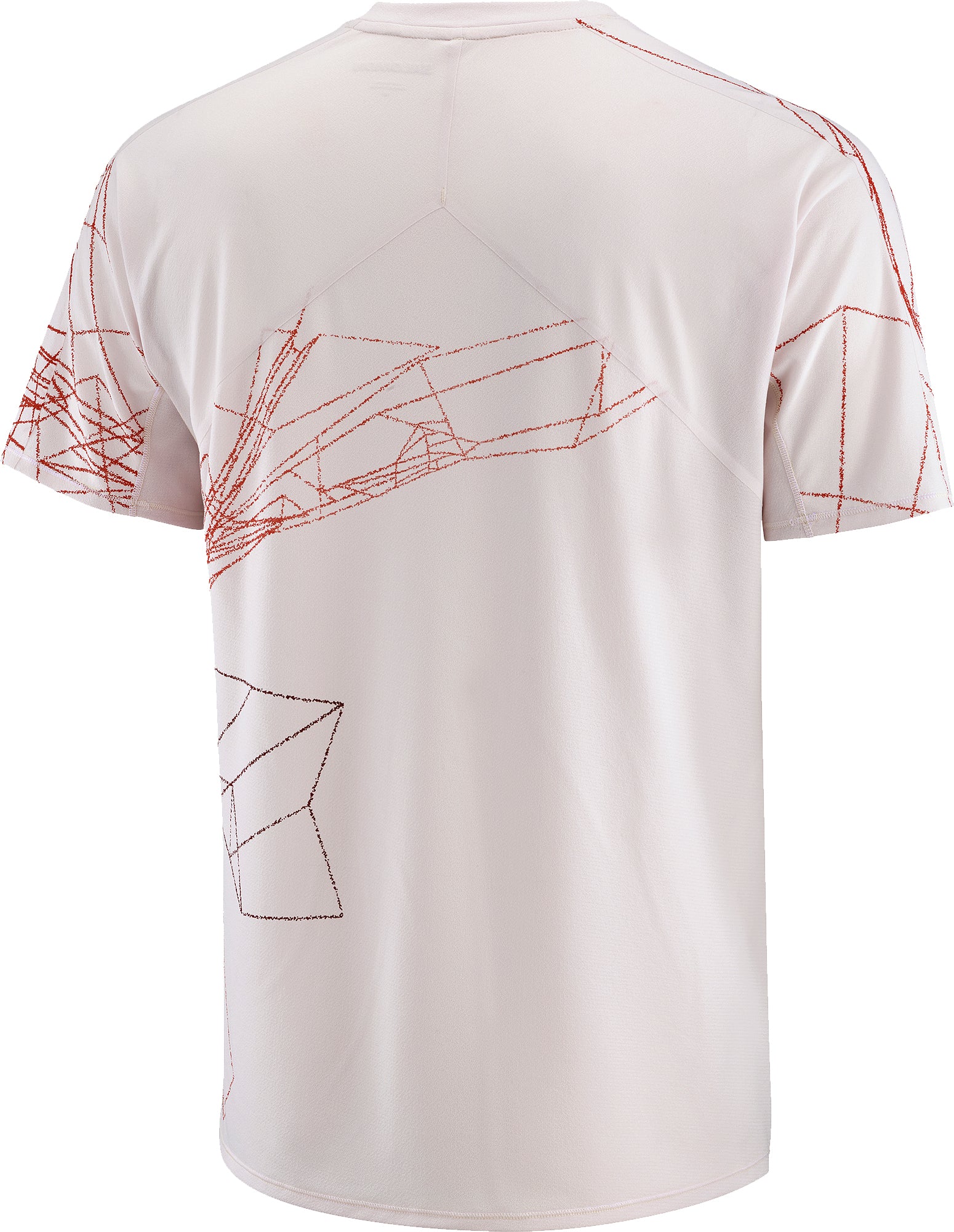 Salomon S/LAB Speed Short Sleeve Mens Running Top - Cream - Image 4