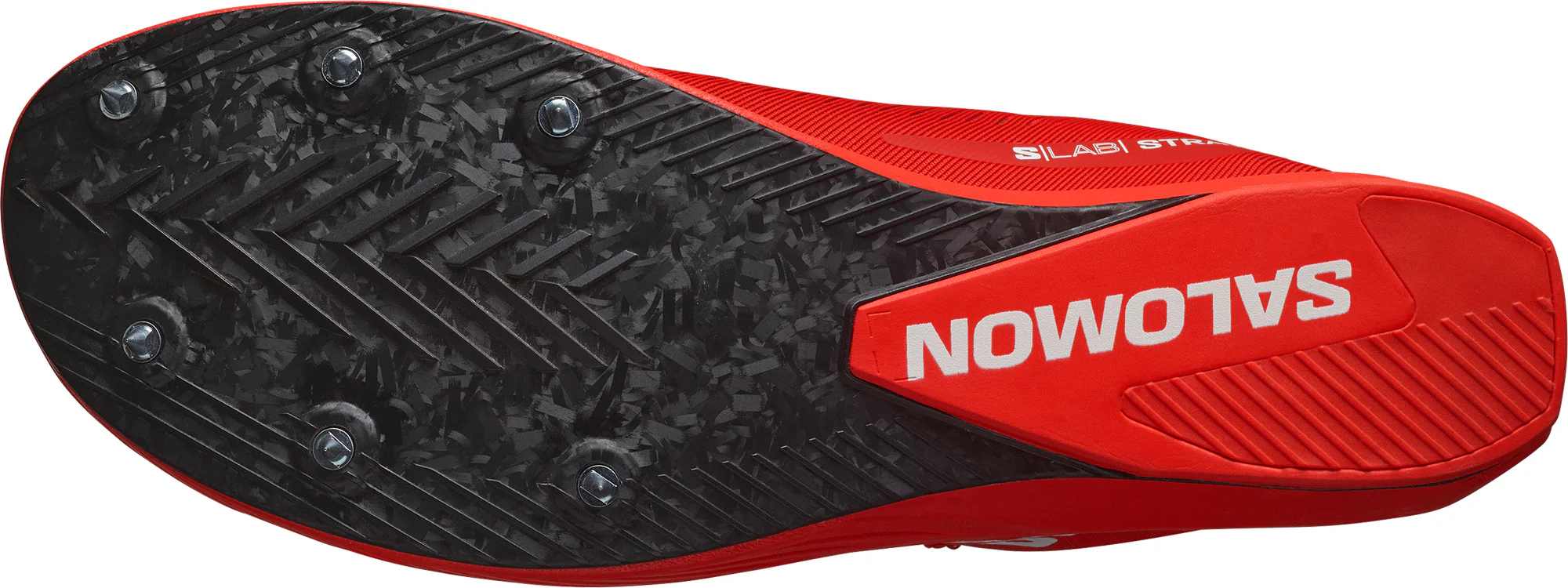 Salomon S/LAB Stratos Running Spikes - Red - Image 2