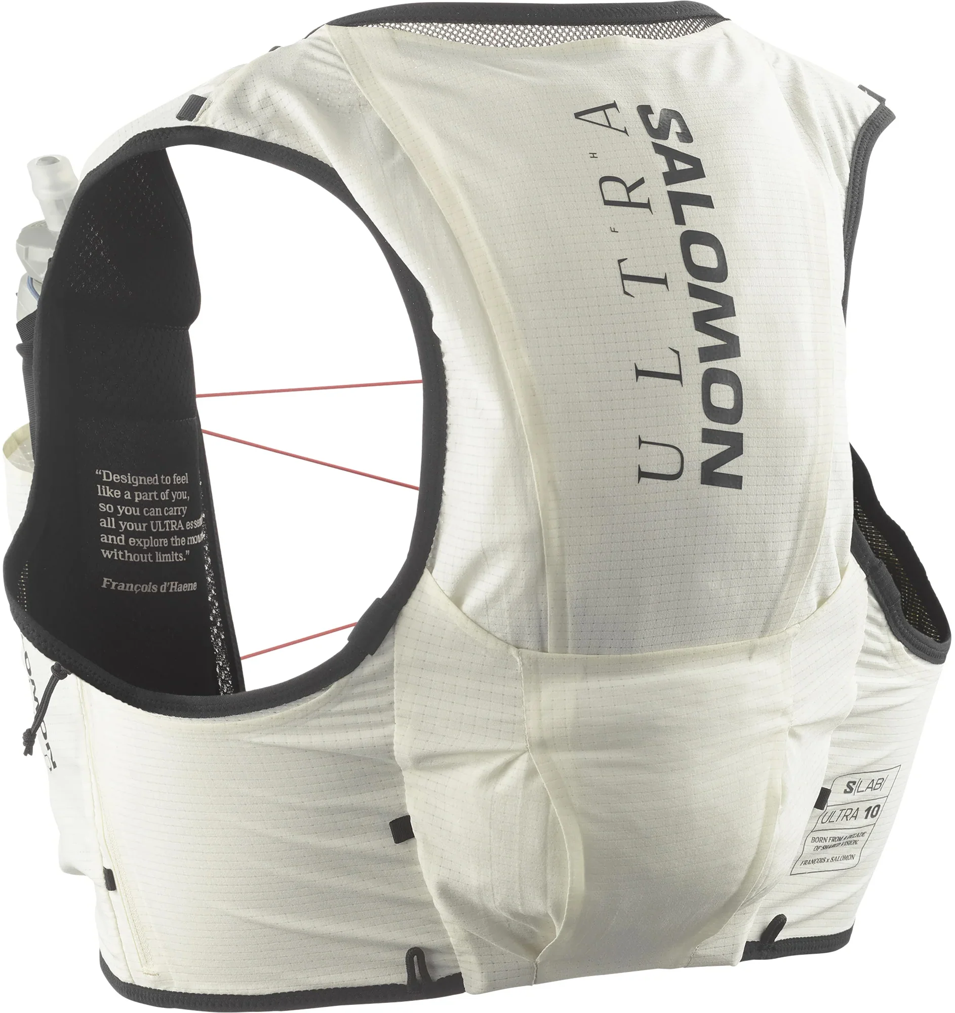 Salomon S/LAB Ultra 10 Set Running Backpack - White - Image 2