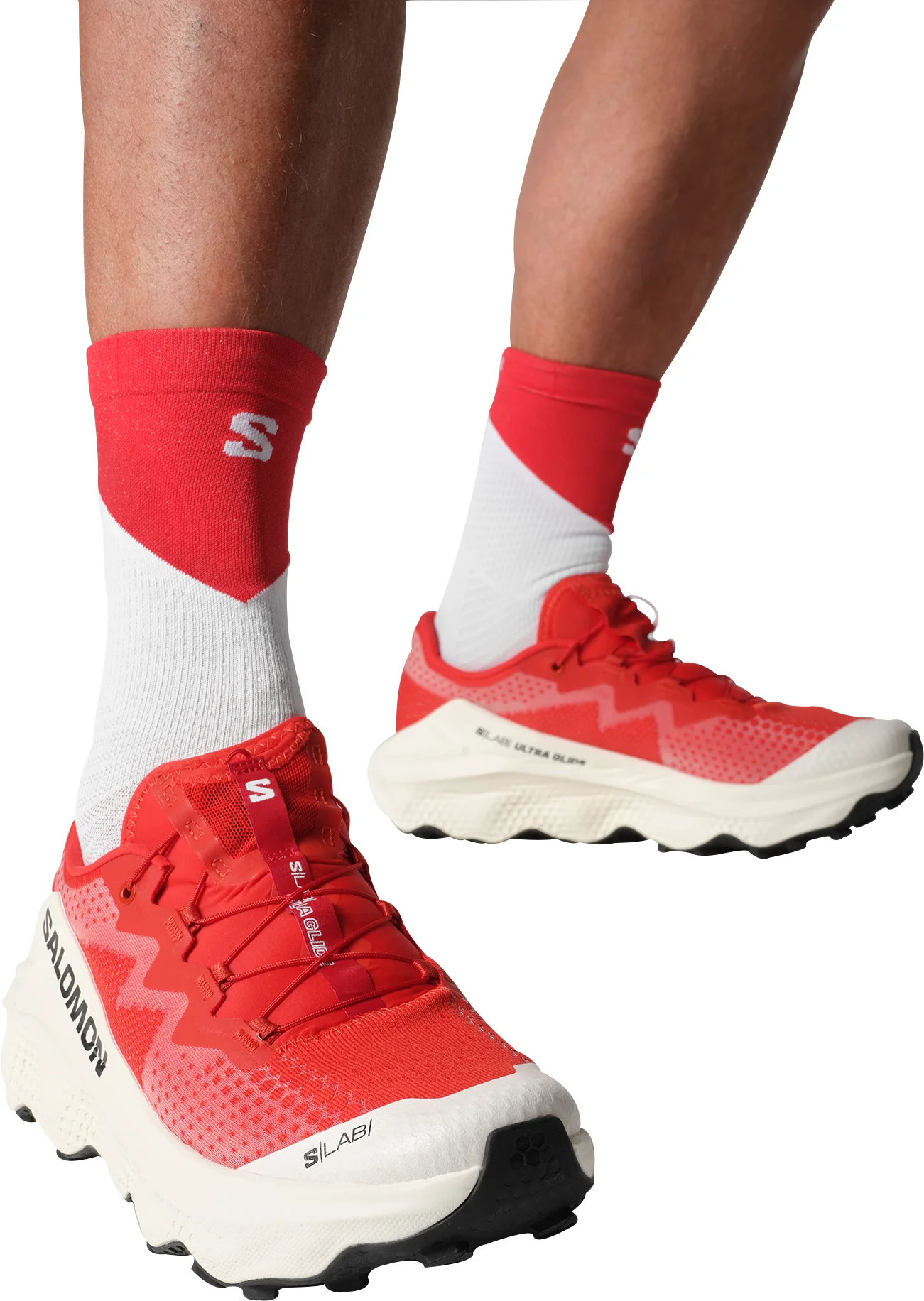 Salomon S/Lab Ultra Glide Trail Running Shoes - Red - Image 7