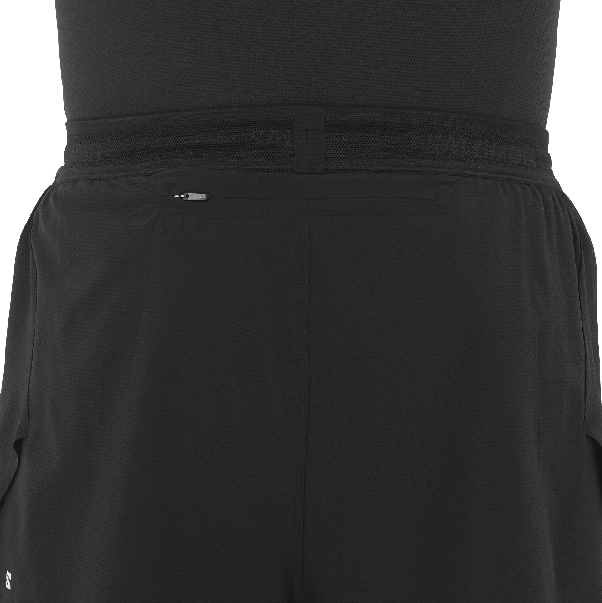 Salomon Sense Aero 3 Inch Split Mens Running Shorts - Black - Image 3