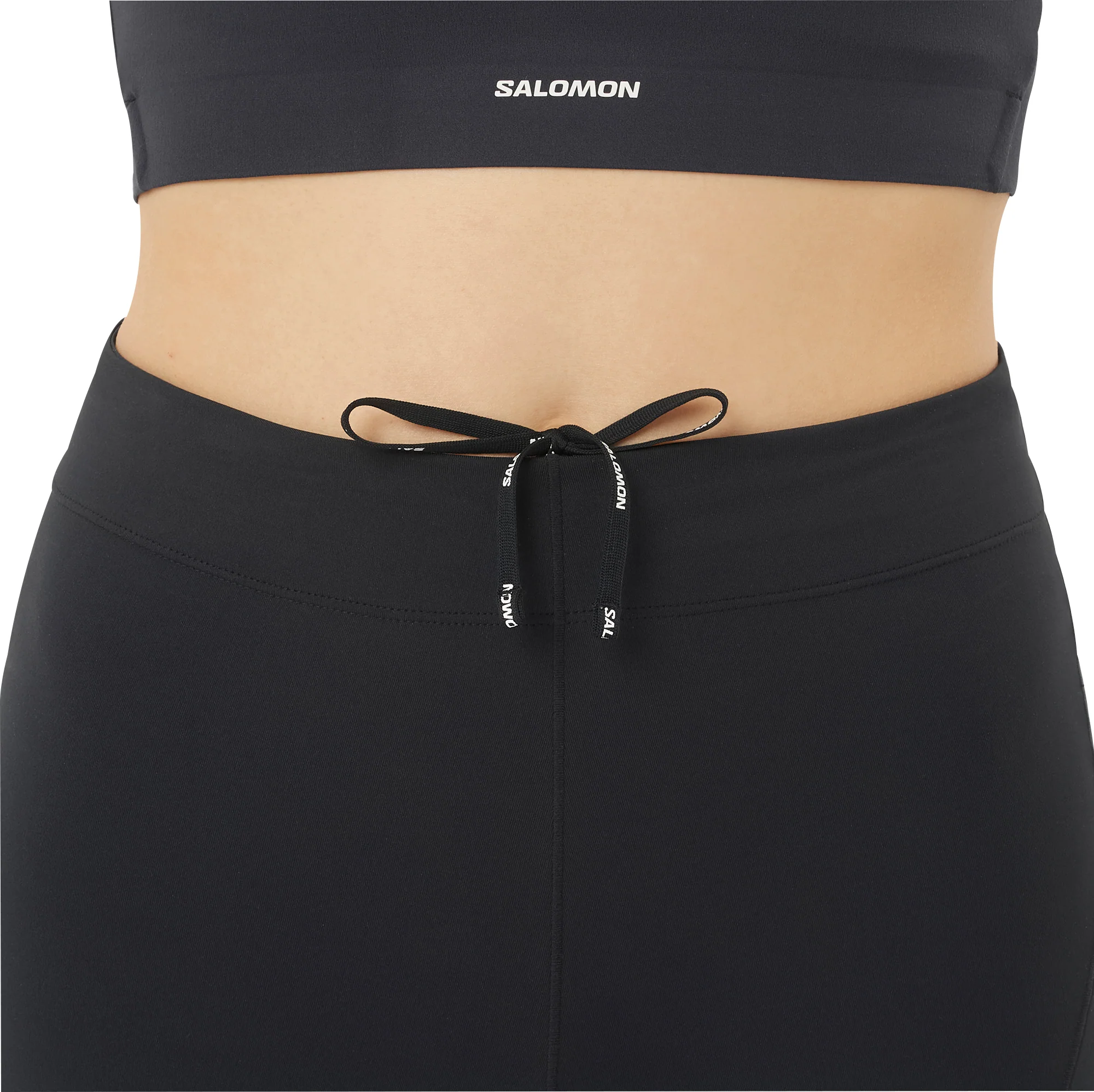 Salomon Sense Stow 6 Inch Womens Short Running Tights - Black - Image 6