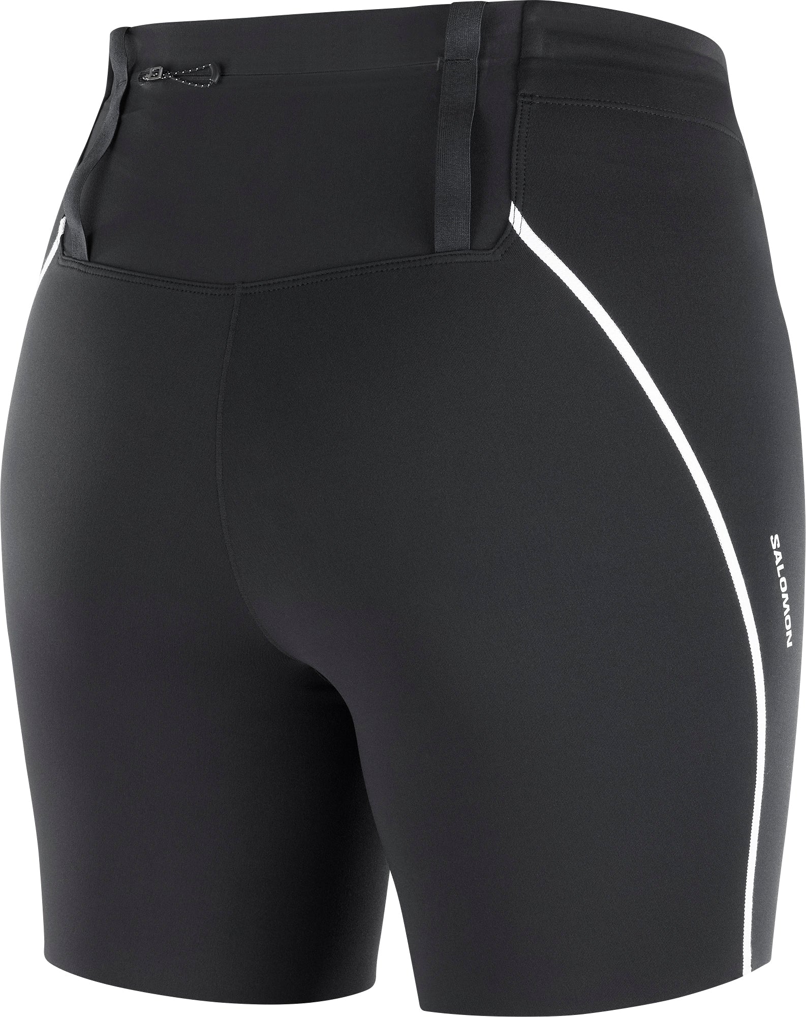 Salomon Sense Stow 6 Inch Womens Short Running Tights - Black - Image 8
