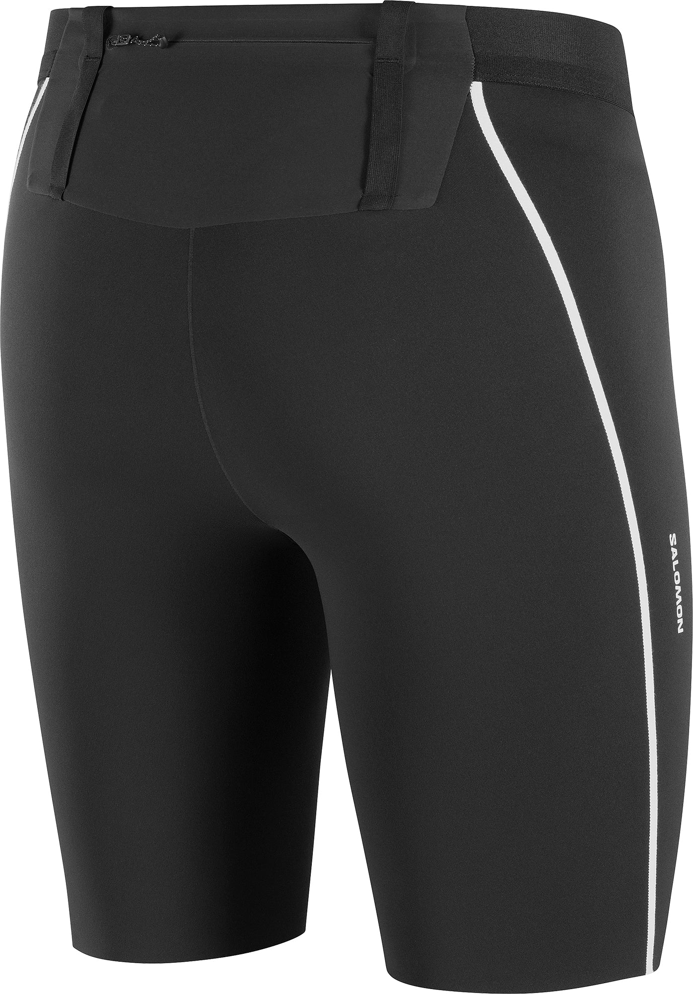 Salomon Sense Stow 9 Inch Mens Short Running Tights - Black - Image 7
