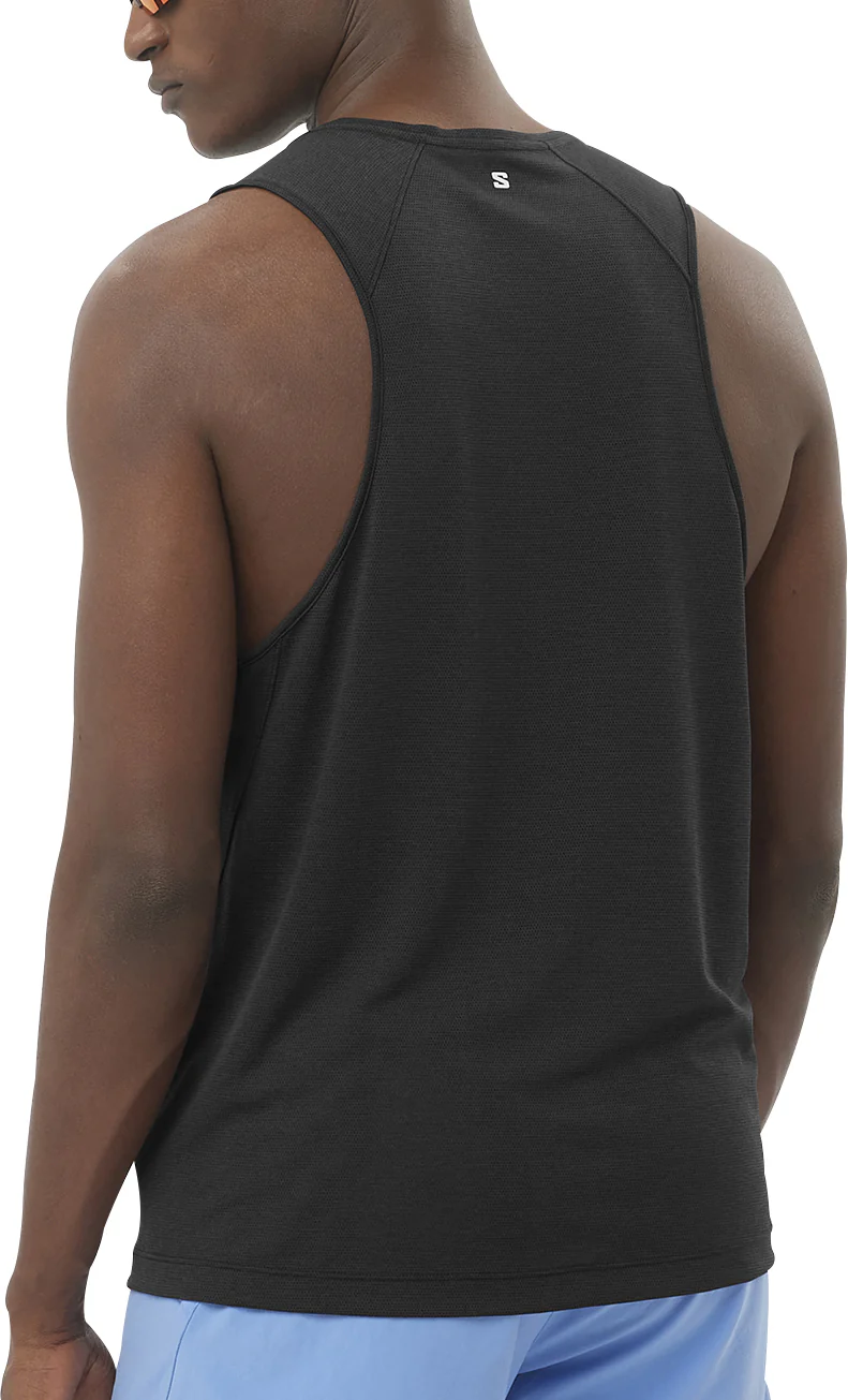 Salomon SHAKEout Core Mens Running Vest - Black - Image 2