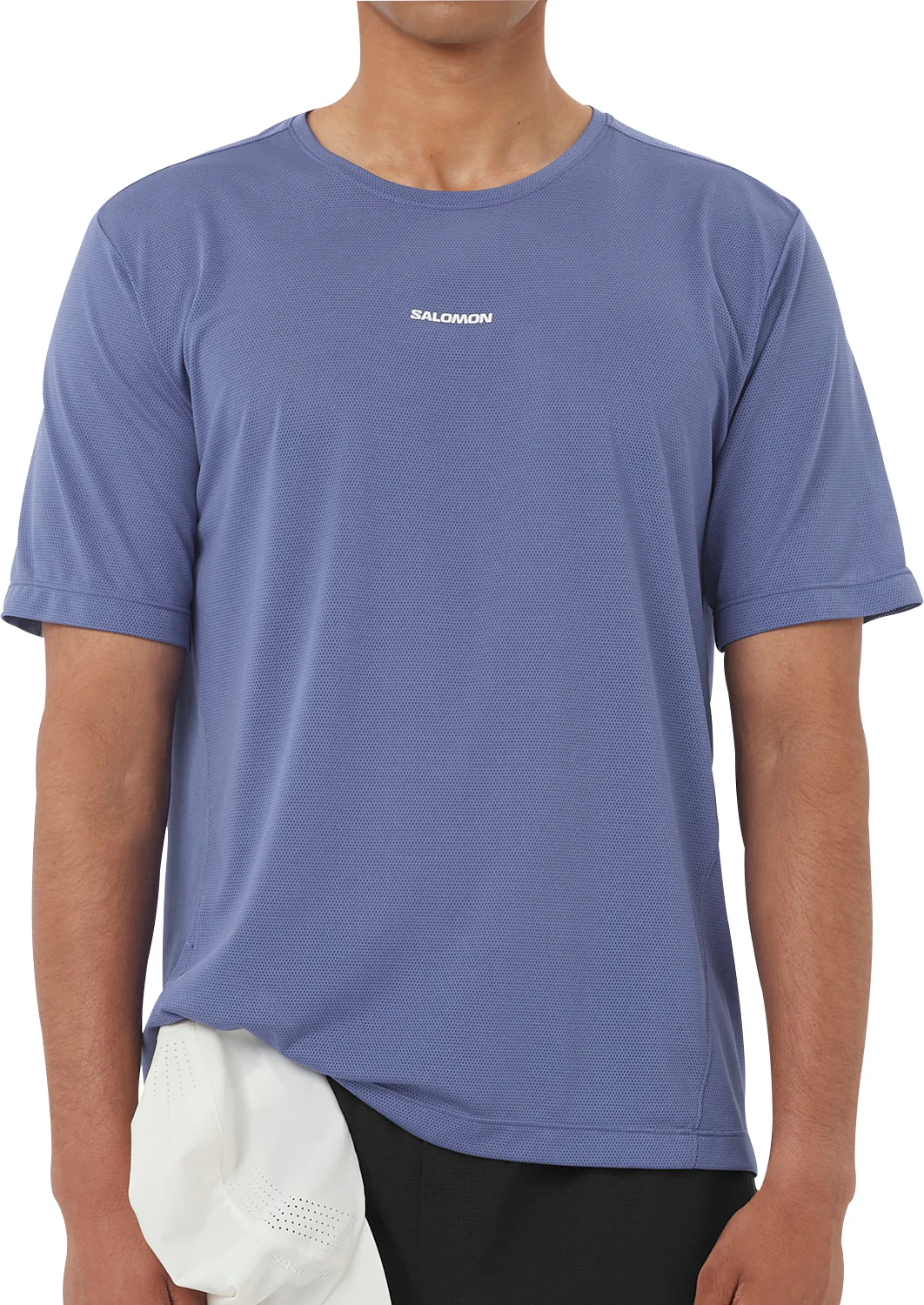 Salomon SHAKEout Core Short Sleeve Mens Running Top - Blue
