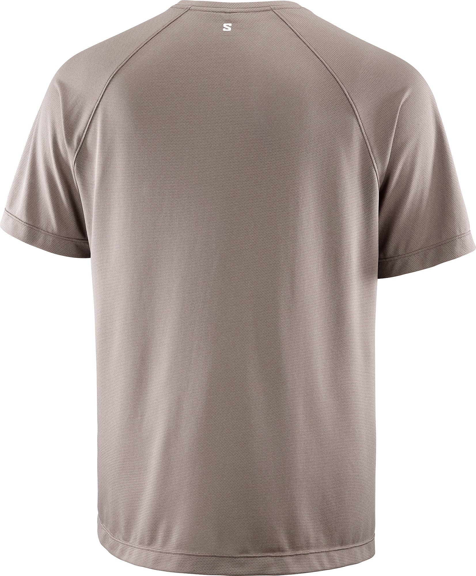 Salomon SHAKEout Core Short Sleeve Mens Running Top - Brown - Image 4