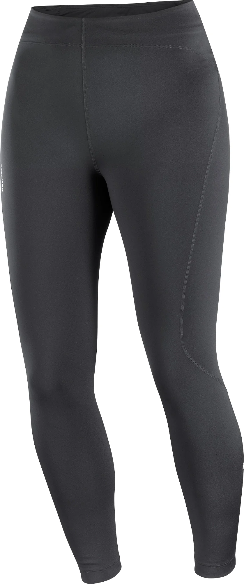 Salomon SHAKEout Core Womens Long Running Tights - Black - Image 6