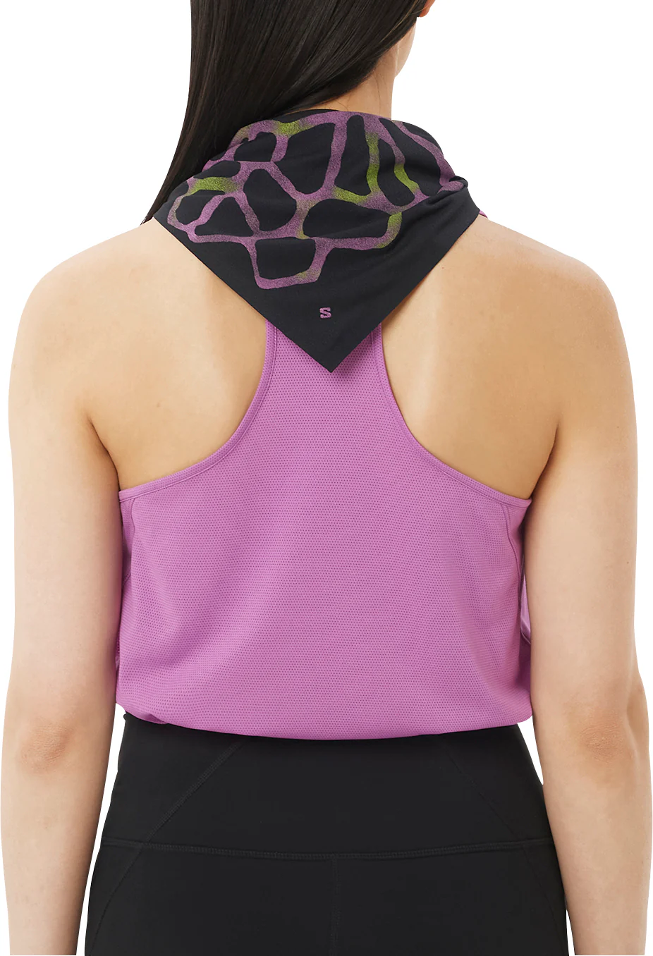 Salomon SHAKEout Core Womens Running Vest Tank Top - Purple - Image 2