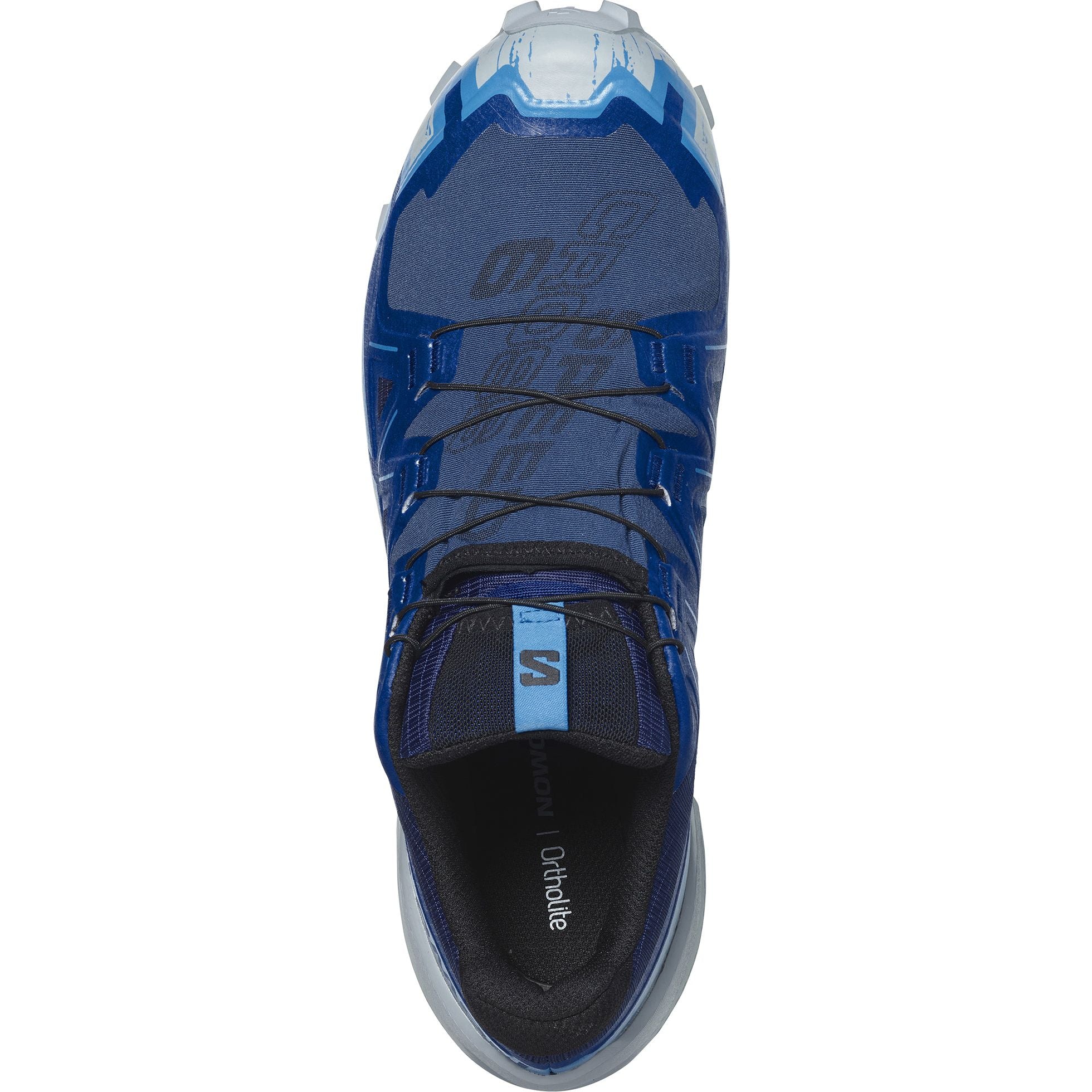 Salomon Speedcross 6 GORE-TEX Mens Trail Running Shoes - Blue - Image 4