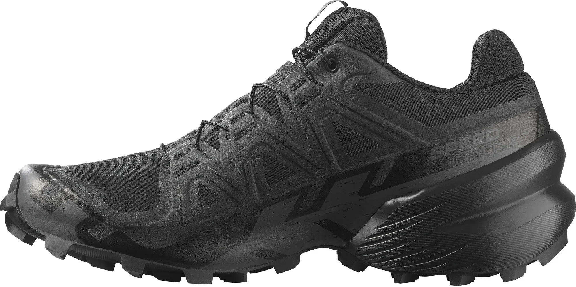 Salomon Speedcross 6 Womens Trail Running Shoes - Black - Image 3