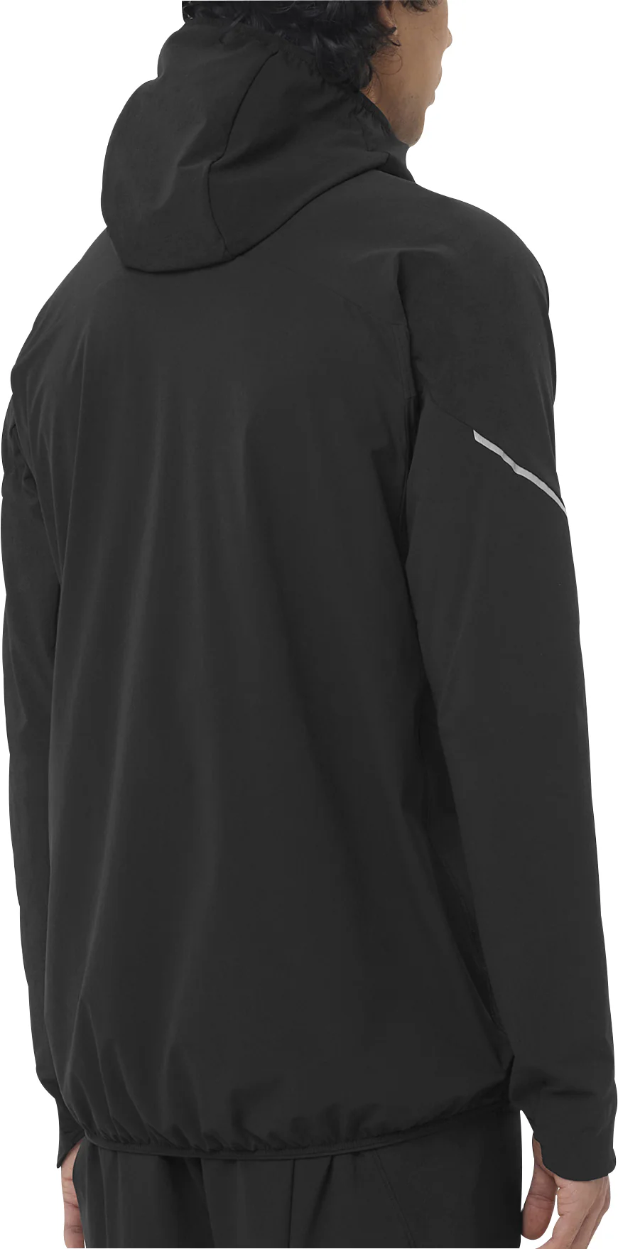 Salomon Ultra All Day All Mountain Mens Running Jacket - Black - Image 2