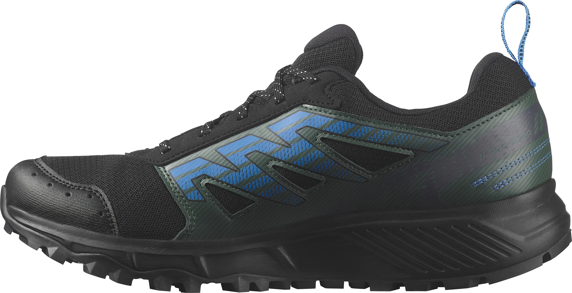 Salomon Wander GORE-TEX Mens Trail Running Shoes - Black - Image 3
