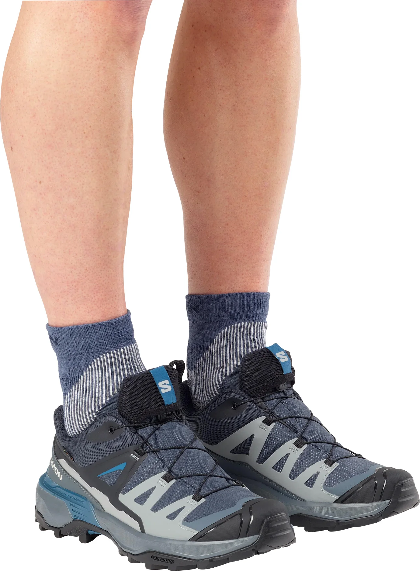 Salomon X Ultra 360 GORE-TEX Mens Walking Shoes - Blue - Image 7