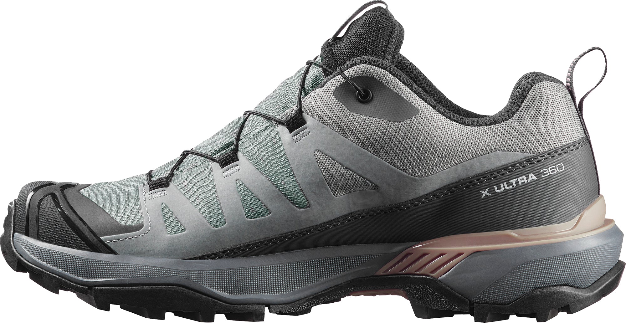Salomon X Ultra 360 GORE-TEX Womens Walking Shoes - Green - Image 3