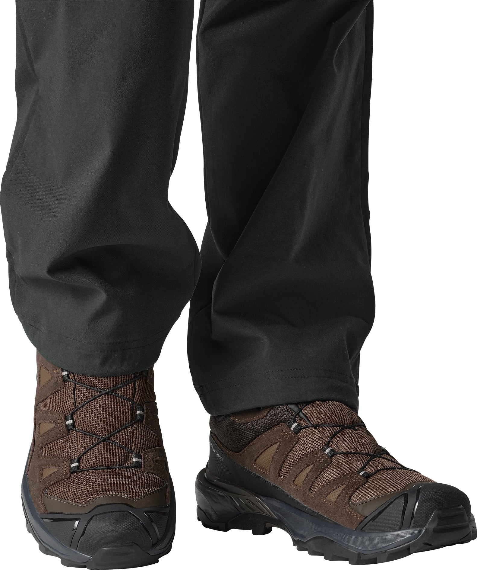 Salomon X Ultra 360 Leather GORE-TEX Mens Walking Shoes - Brown - Image 7