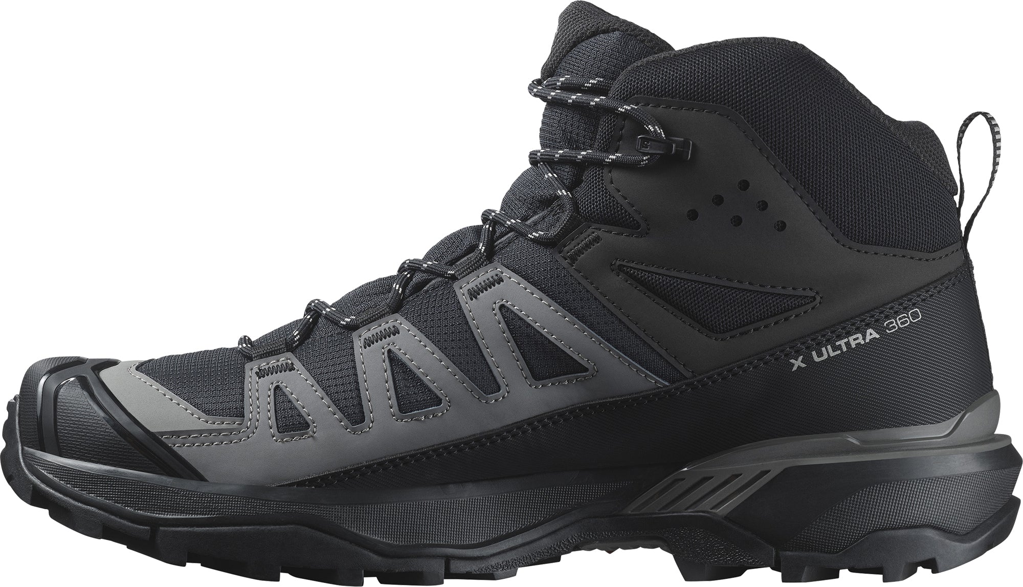 Salomon X Ultra 360 Mid GORE-TEX Mens Walking Boots - Black - Image 3