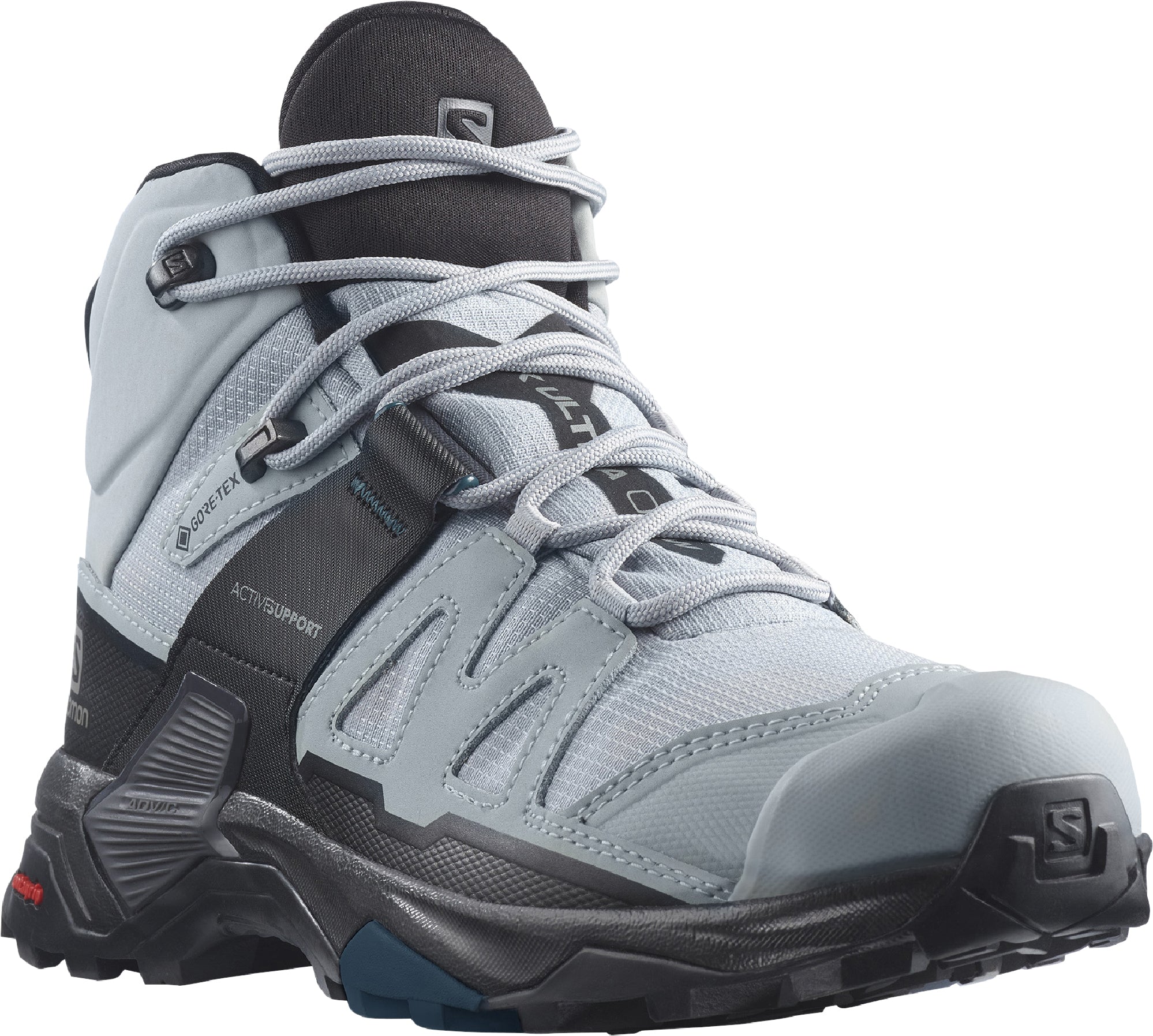 Salomon X Ultra 4 Mid GORE-TEX WIDE FIT Womens Walking Boots - Blue - Image 6