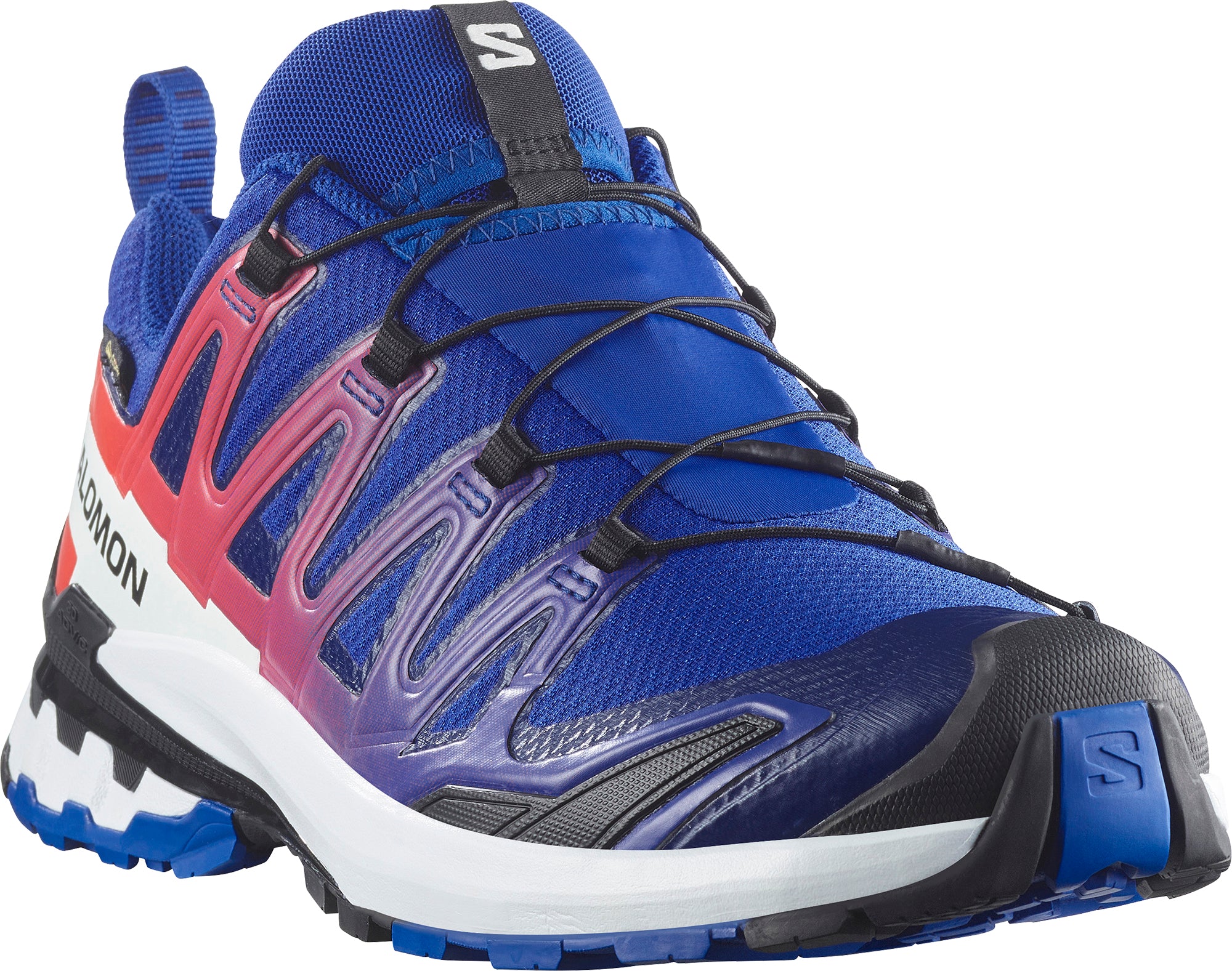 Salomon XA Pro 3D V9 GORE-TEX Mens Trail Running Shoes - Blue - Image 6