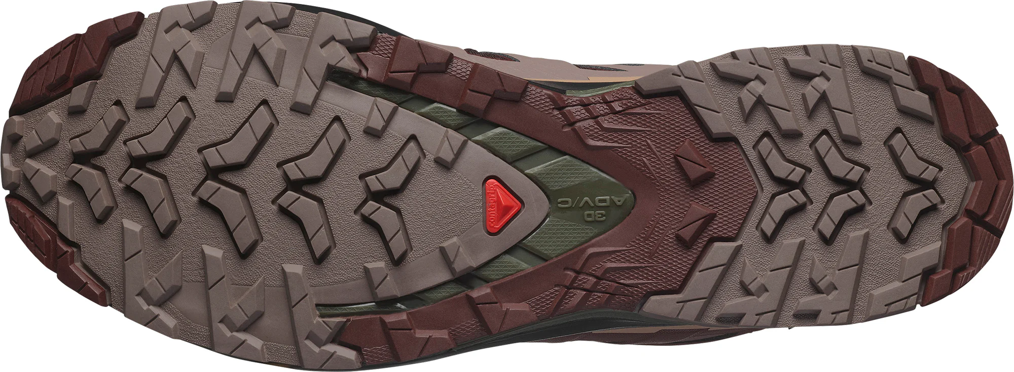 Salomon XA Pro 3D V9 GORE-TEX Mens Trail Running Shoes - Brown - Image 2
