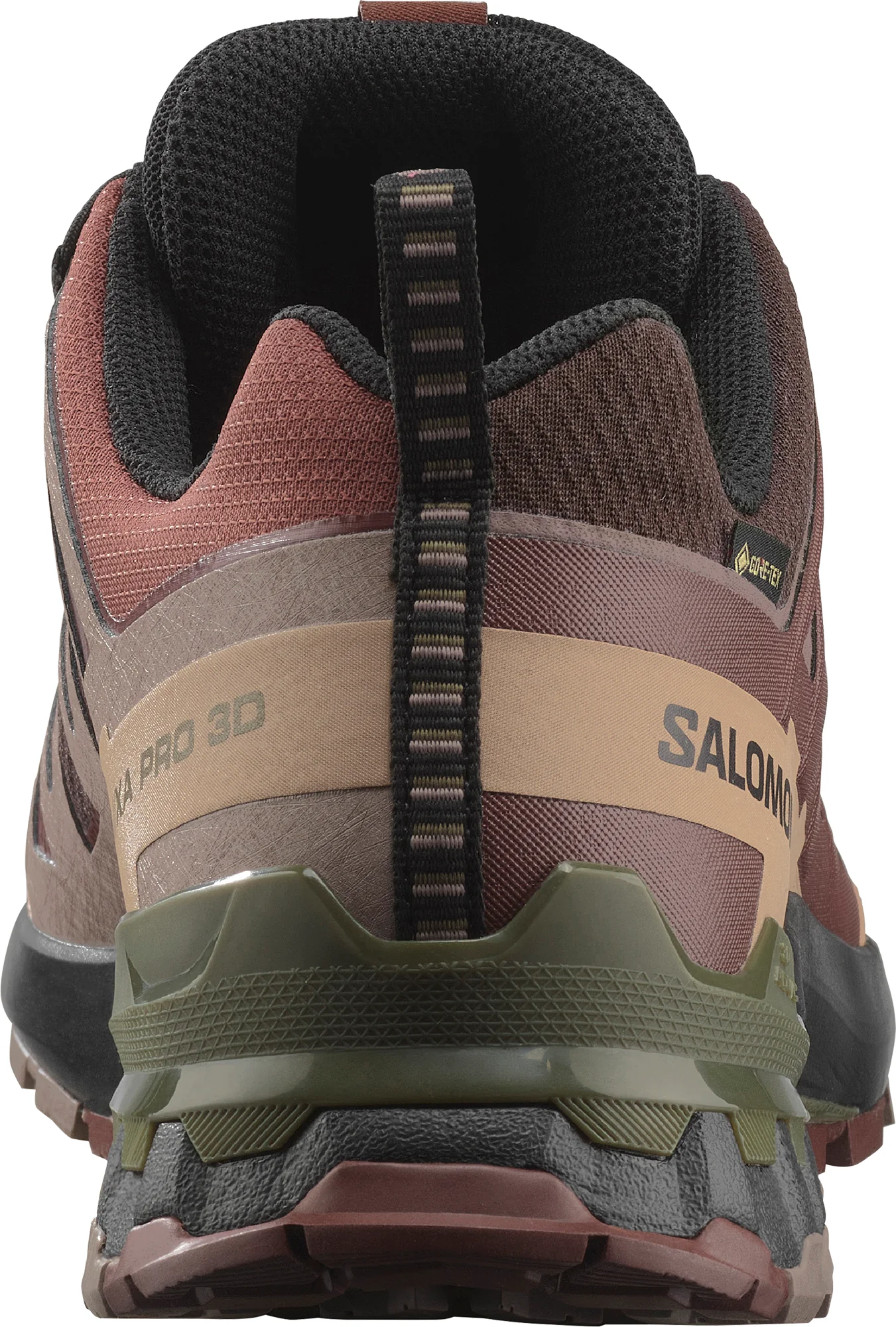 Salomon XA Pro 3D V9 GORE-TEX Mens Trail Running Shoes - Brown - Image 5