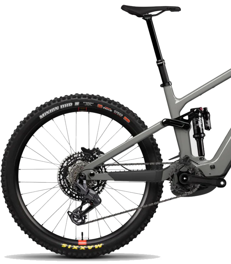 Santa Cruz Vala MX C 70 Electric Mountain Bike 2025 - Gloss Grey - Image 2